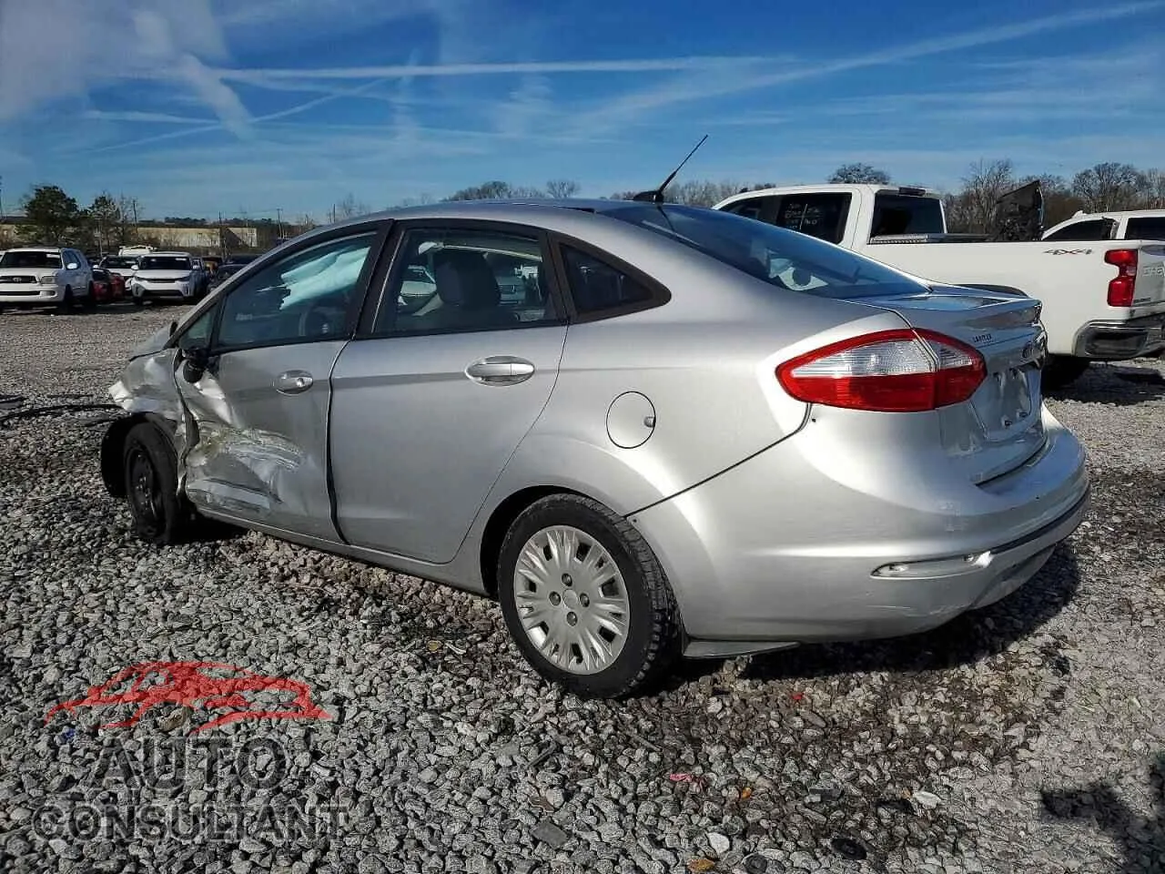2015 FORD FIESTA Damaged VIN 3FADP4AJ3FM171848 – rear exterior