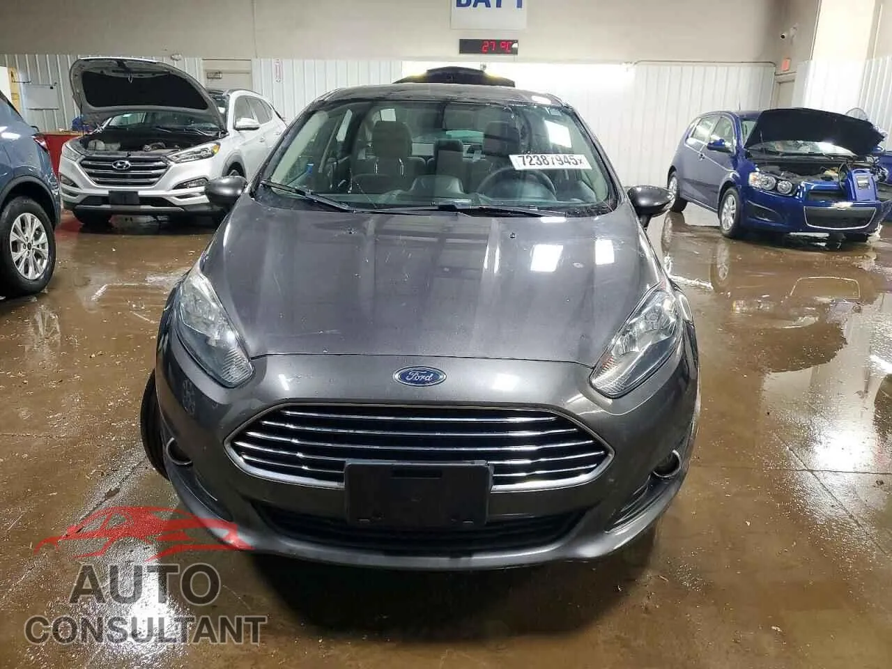 2017 FORD FIESTA Damaged VIN 3FADP4BJ3HM164013 – interior seats