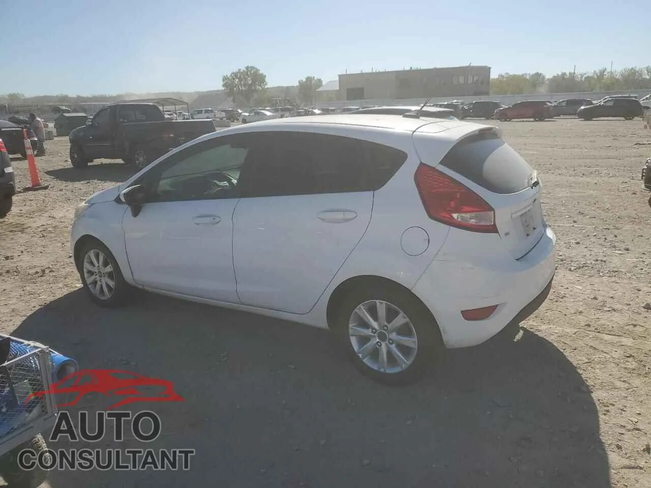 2012 FORD FIESTA Damaged VIN 3FADP4EJ3CM216311 – rear exterior