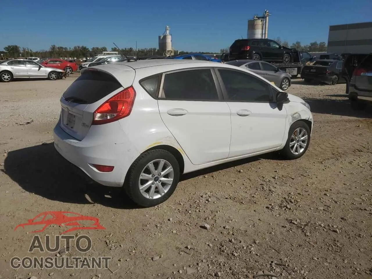 2012 FORD FIESTA Damaged VIN 3FADP4EJ3CM216311 – side profile