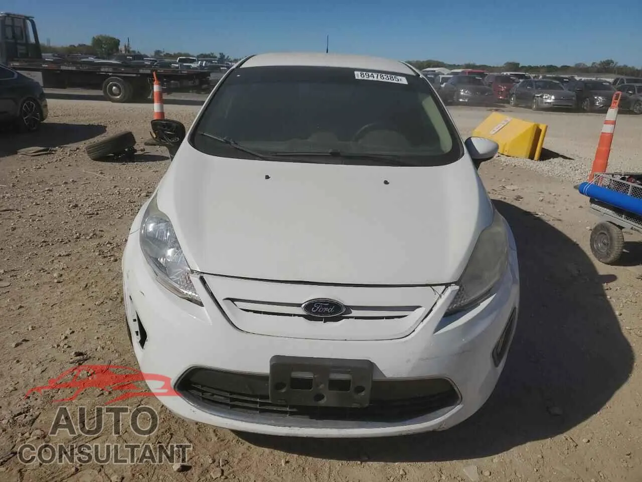 2012 FORD FIESTA Damaged VIN 3FADP4EJ3CM216311 – interior seats