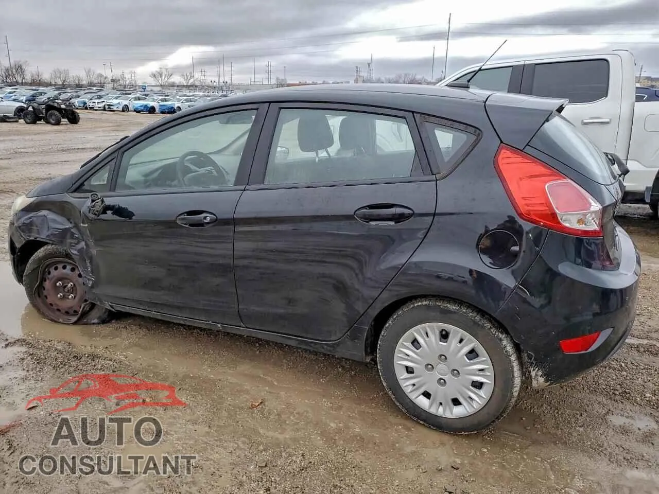 2016 FORD FIESTA Damaged VIN 3FADP4TJ9GM172503 – rear exterior