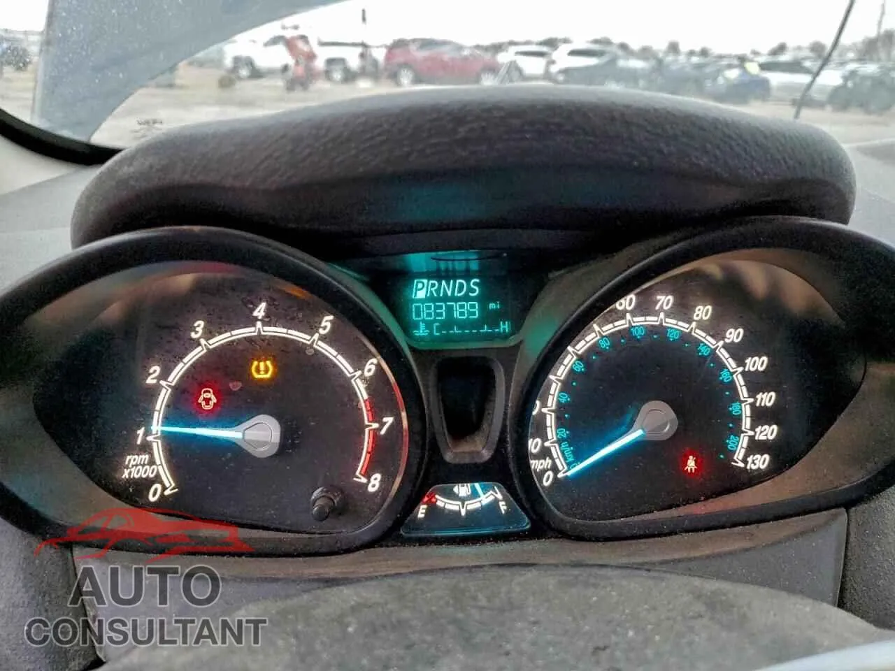 2016 FORD FIESTA Damaged VIN 3FADP4TJ9GM172503 – trunk area