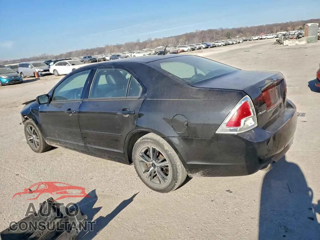 2009 FORD FUSION Damaged VIN 3FAHP07139R210740 – rear exterior