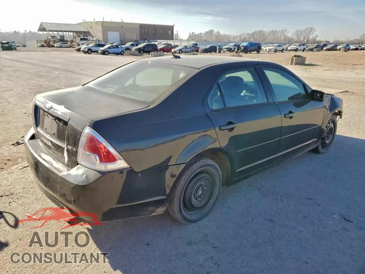 2009 FORD FUSION Damaged VIN 3FAHP07139R210740 – side profile