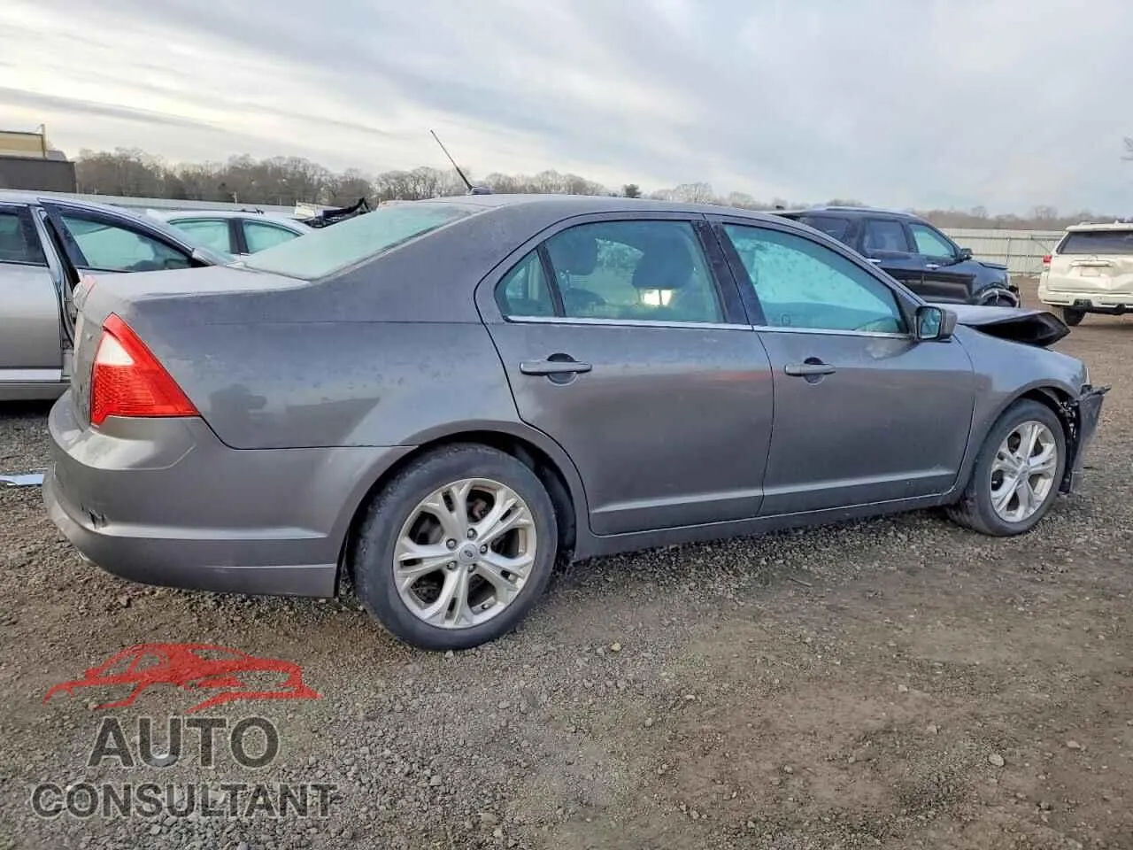 2012 FORD FUSION Damaged VIN 3FAHP0HA3CR335811 – side profile