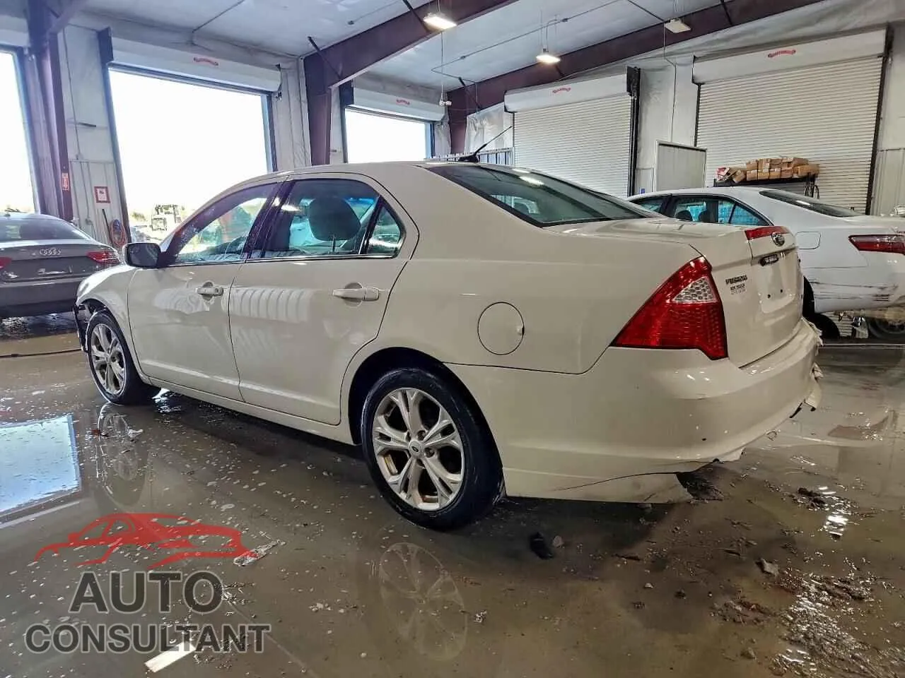 2012 FORD FUSION Damaged VIN 3FAHP0HA5CR367661 – rear exterior