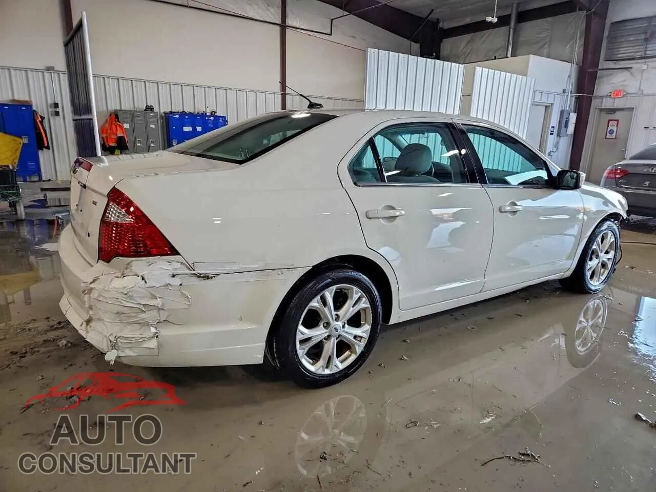2012 FORD FUSION Damaged VIN 3FAHP0HA5CR367661 – side profile