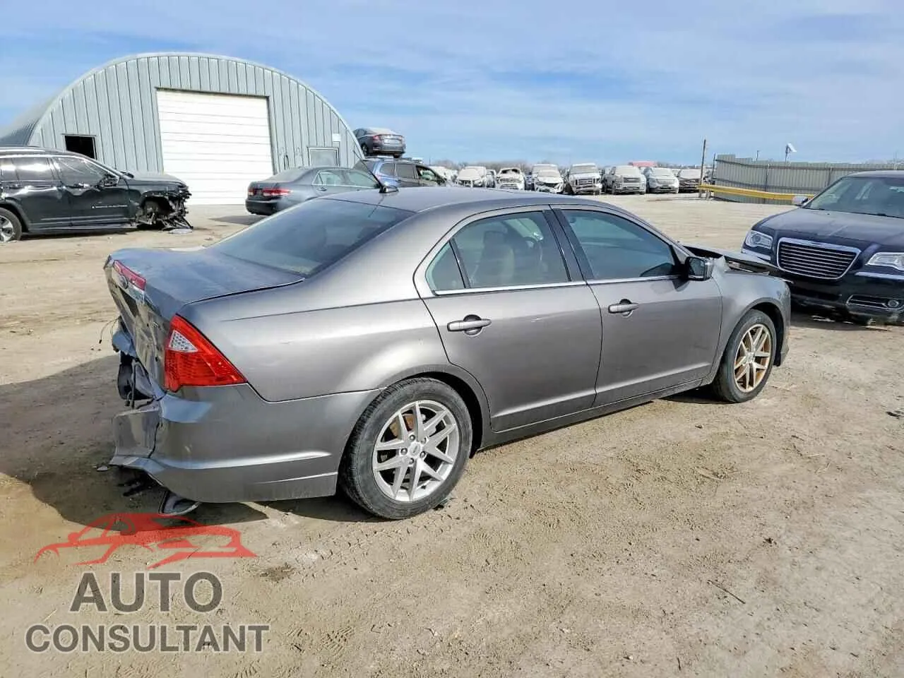 2012 FORD FUSION Damaged VIN 3FAHP0JA0CR224871 – side profile