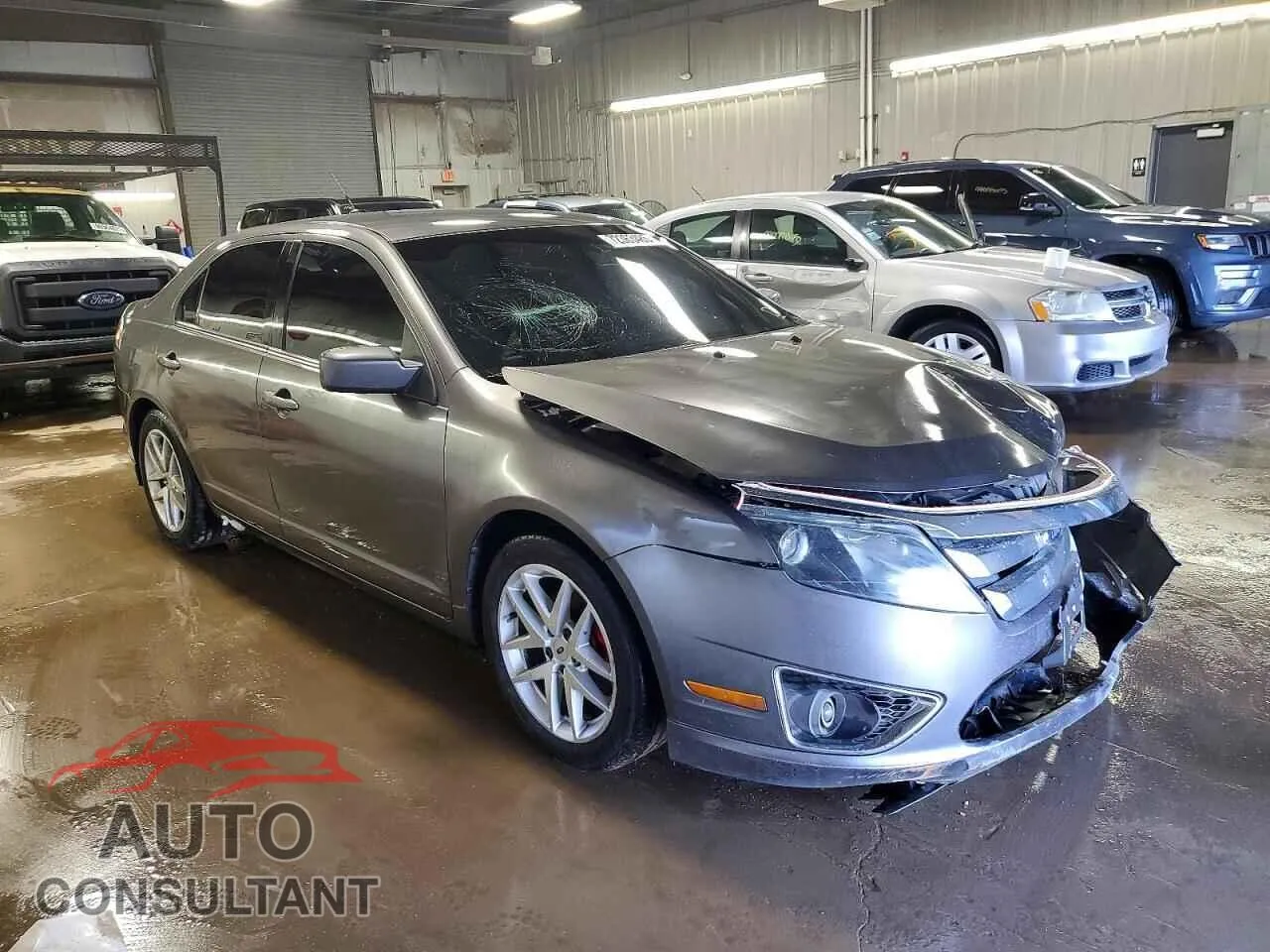 2011 FORD FUSION Damaged VIN 3FAHP0JA1BR243945 – dashboard