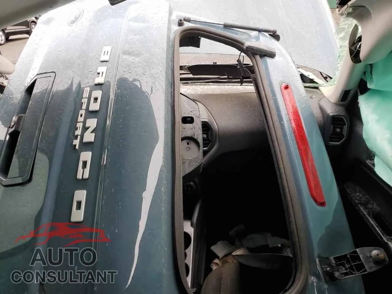2022 FORD BRONCO Damaged VIN 3FMCR9B64NRD35452 – undercarriage