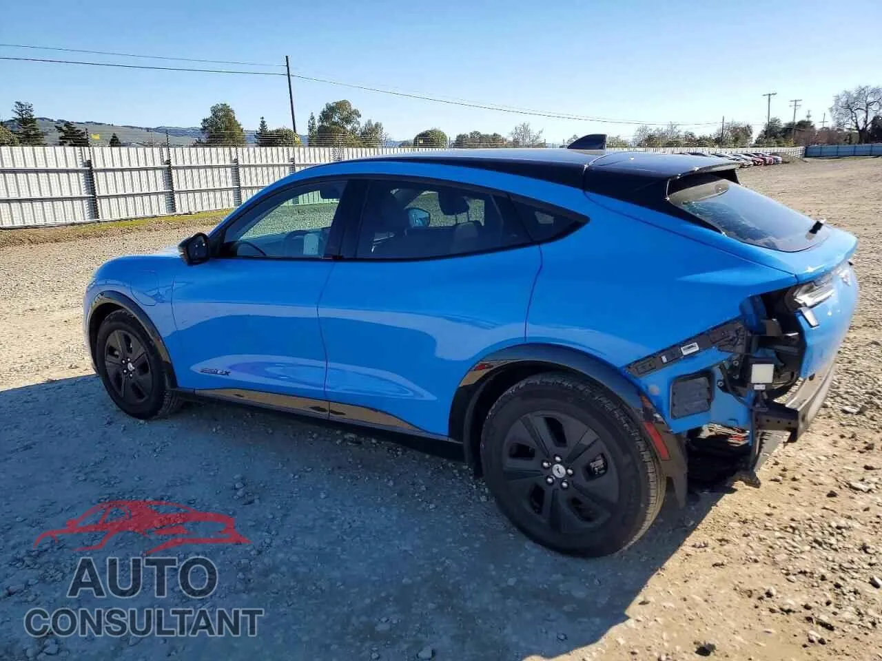 2022 FORD MUSTANG Damaged VIN 3FMTK2R71NMA13536 – rear exterior
