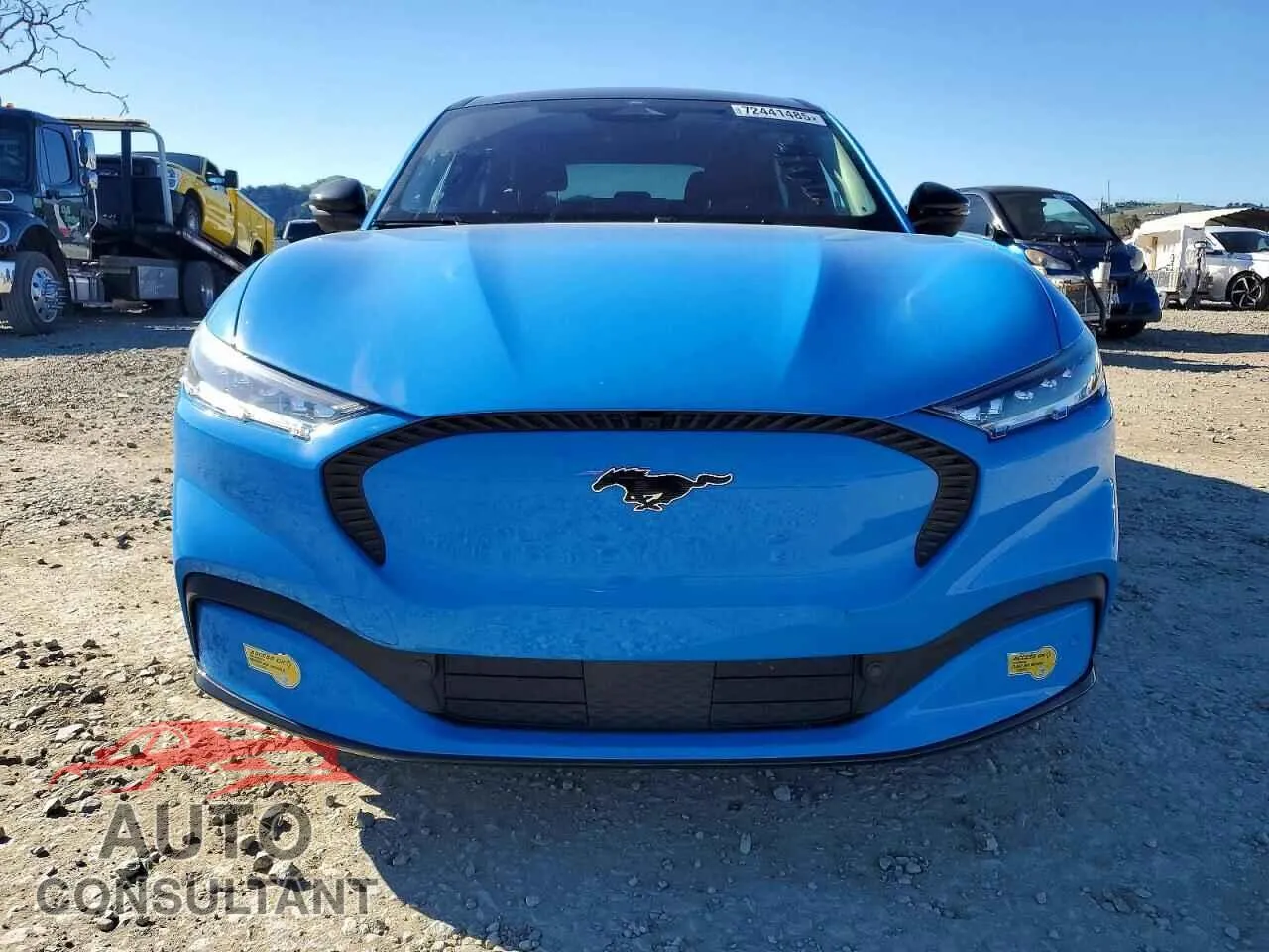 2022 FORD MUSTANG Damaged VIN 3FMTK2R71NMA13536 – interior seats