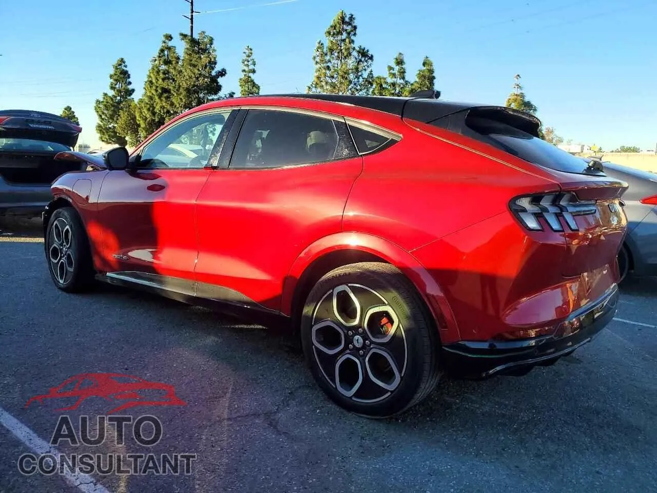 2022 FORD MUSTANG Damaged VIN 3FMTK4SE5NMA20087 – rear exterior