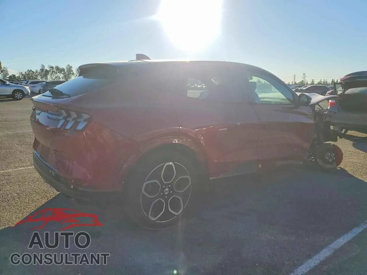 2022 FORD MUSTANG Damaged VIN 3FMTK4SE5NMA20087 – side profile