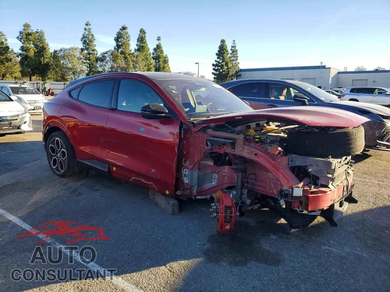 2022 FORD MUSTANG Damaged VIN 3FMTK4SE5NMA20087 – dashboard