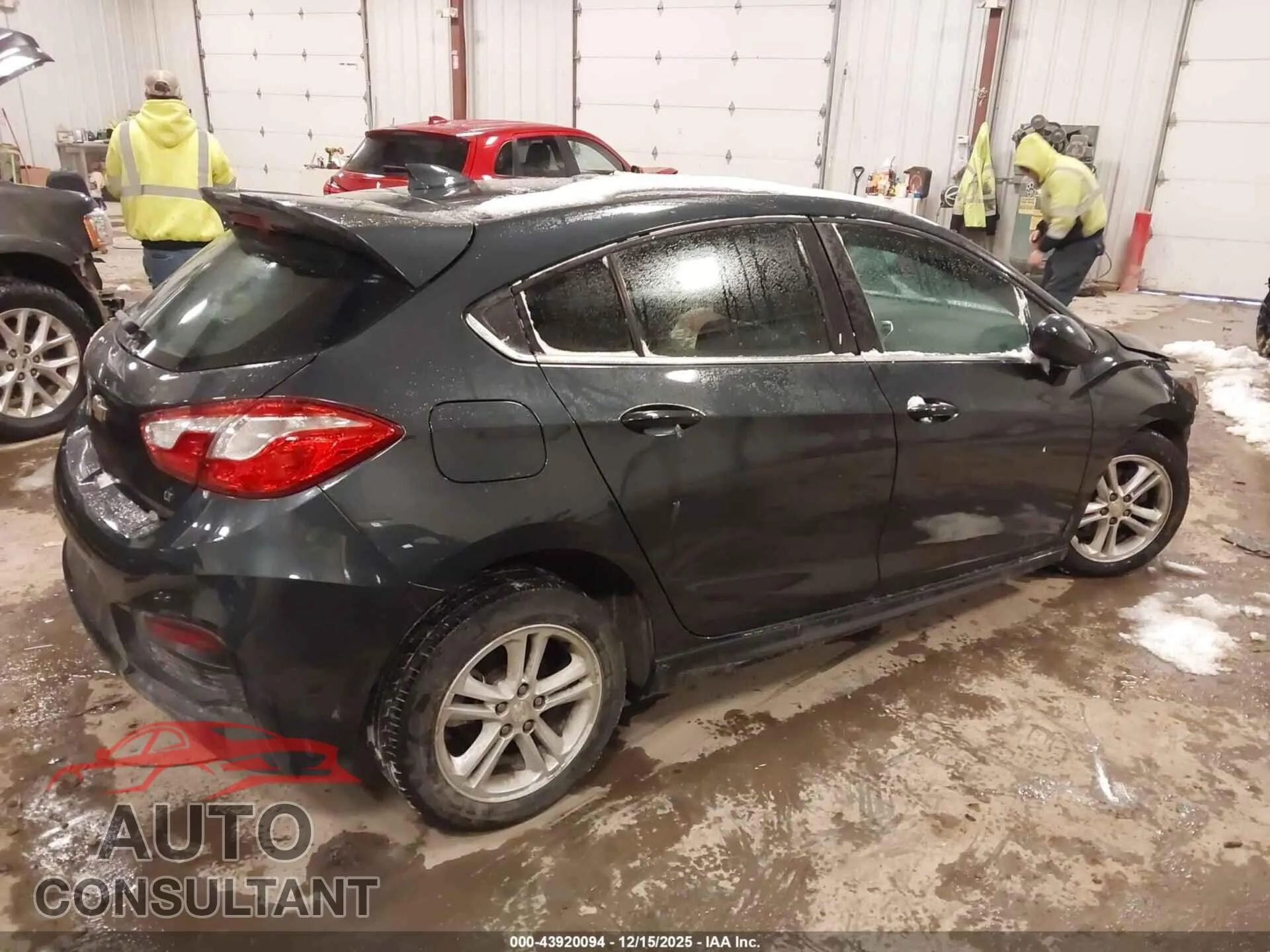 2018 CHEVROLET CRUZE Damaged VIN 3G1BD6SM0JS592535 – dashboard