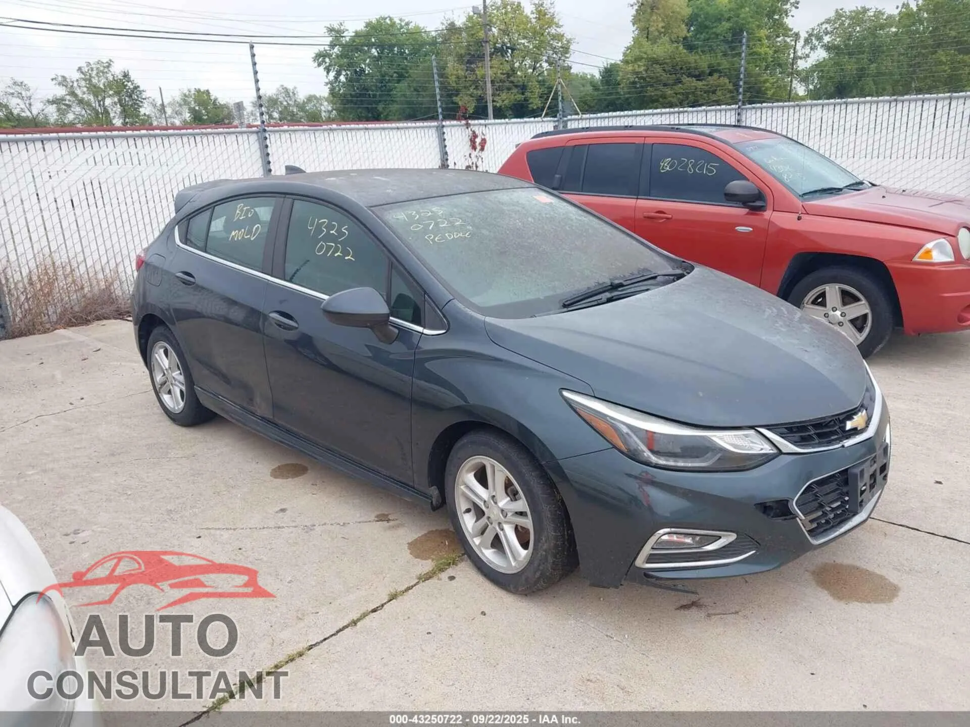 2018 CHEVROLET CRUZE VIN 3G1BE6SM3JS654684