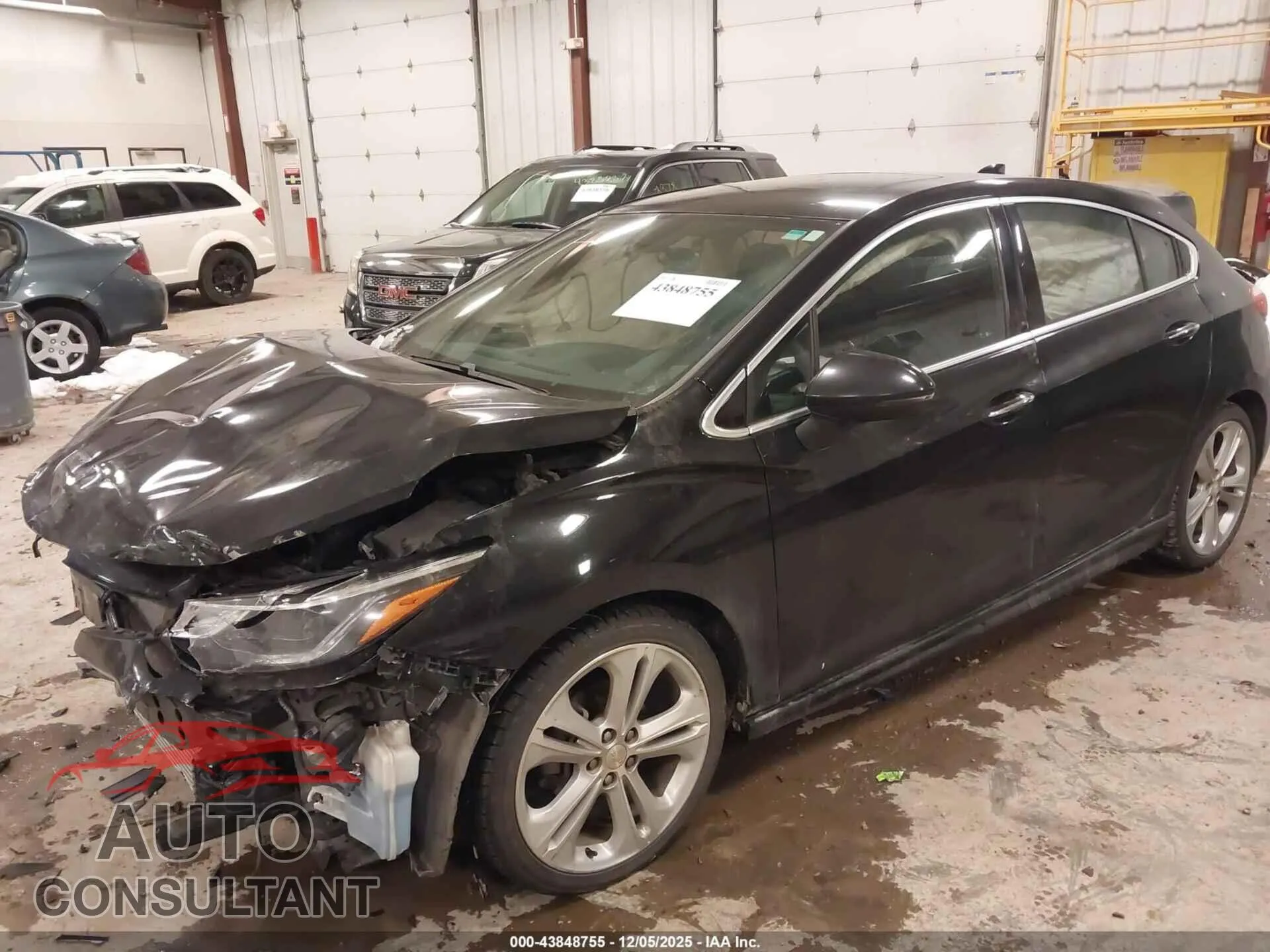 2017 CHEVROLET CRUZE Damaged VIN 3G1BF6SM4HS560823 – rear exterior