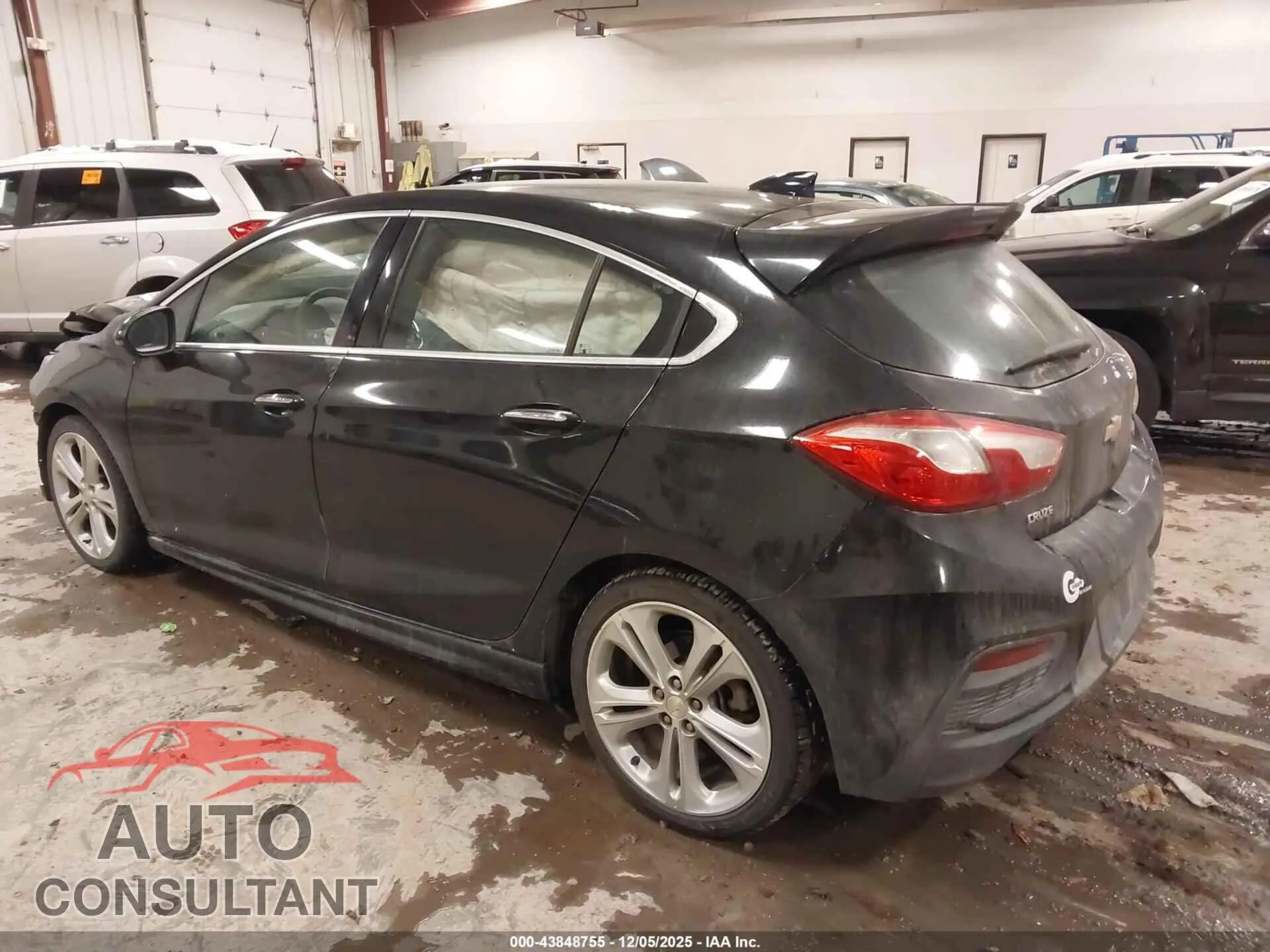 2017 CHEVROLET CRUZE Damaged VIN 3G1BF6SM4HS560823 – side profile