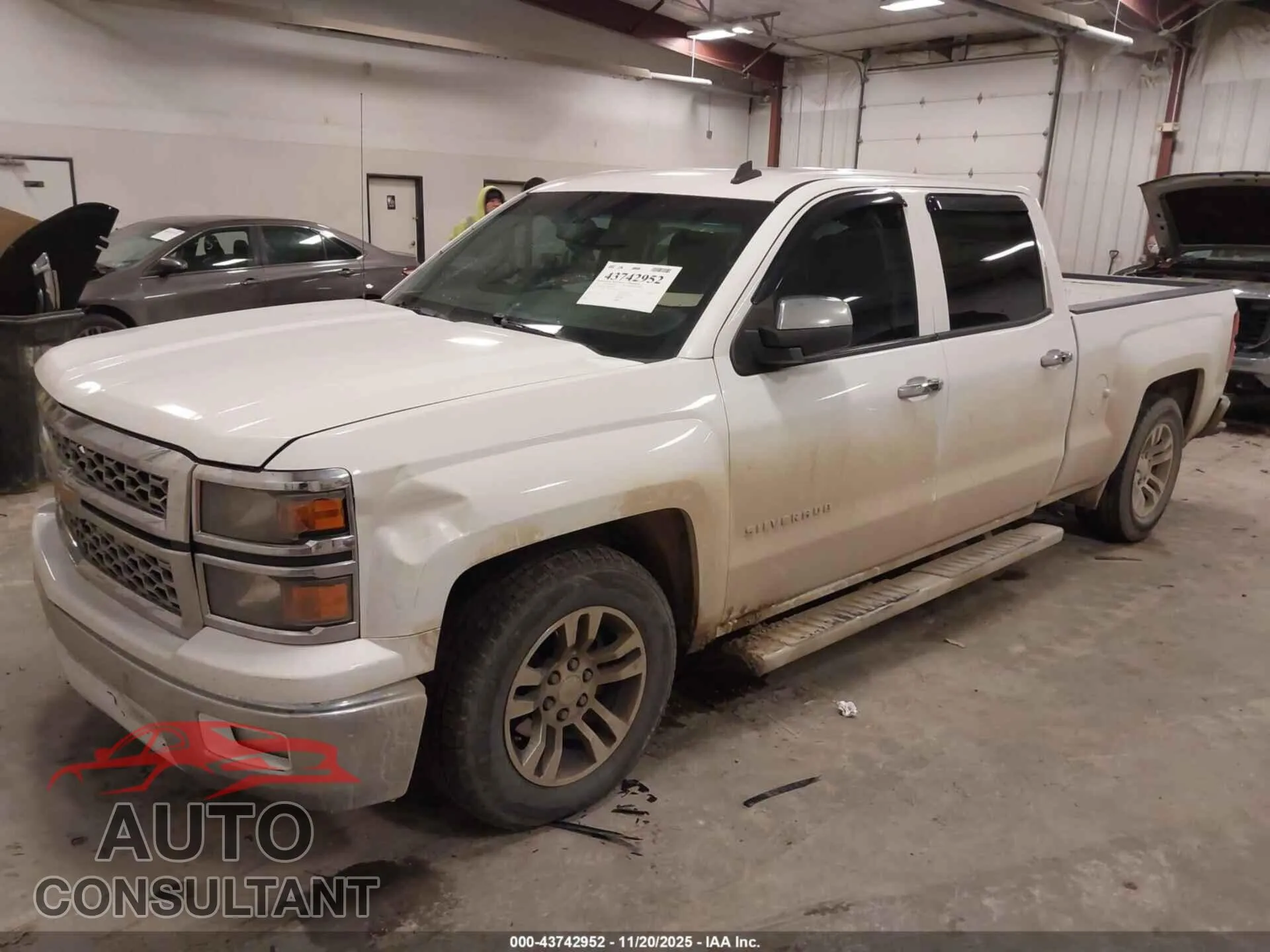 2014 CHEVROLET SILVERADO 1500 Damaged VIN 3GCPCREC5EG376984 – rear exterior
