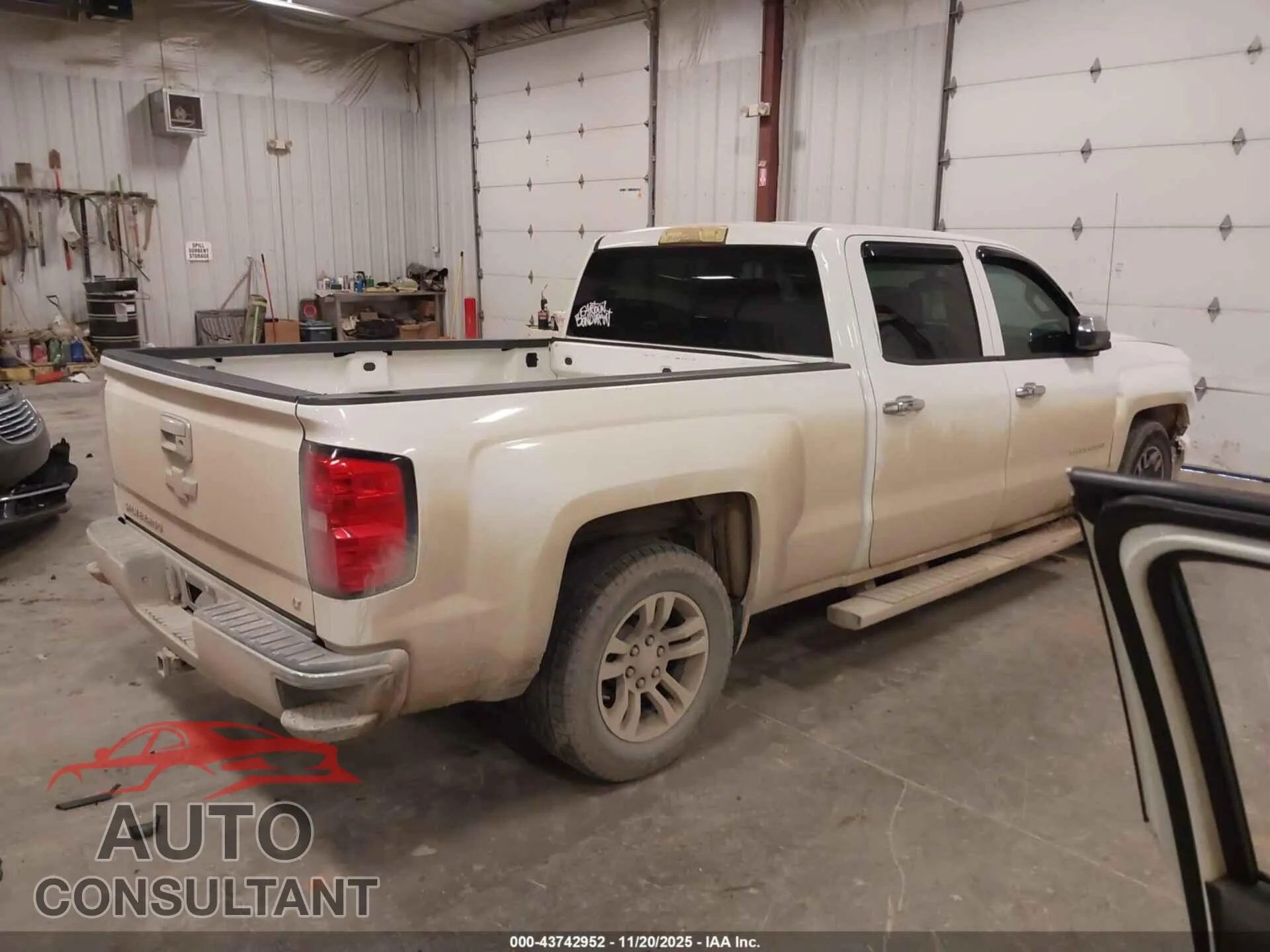 2014 CHEVROLET SILVERADO 1500 Damaged VIN 3GCPCREC5EG376984 – dashboard