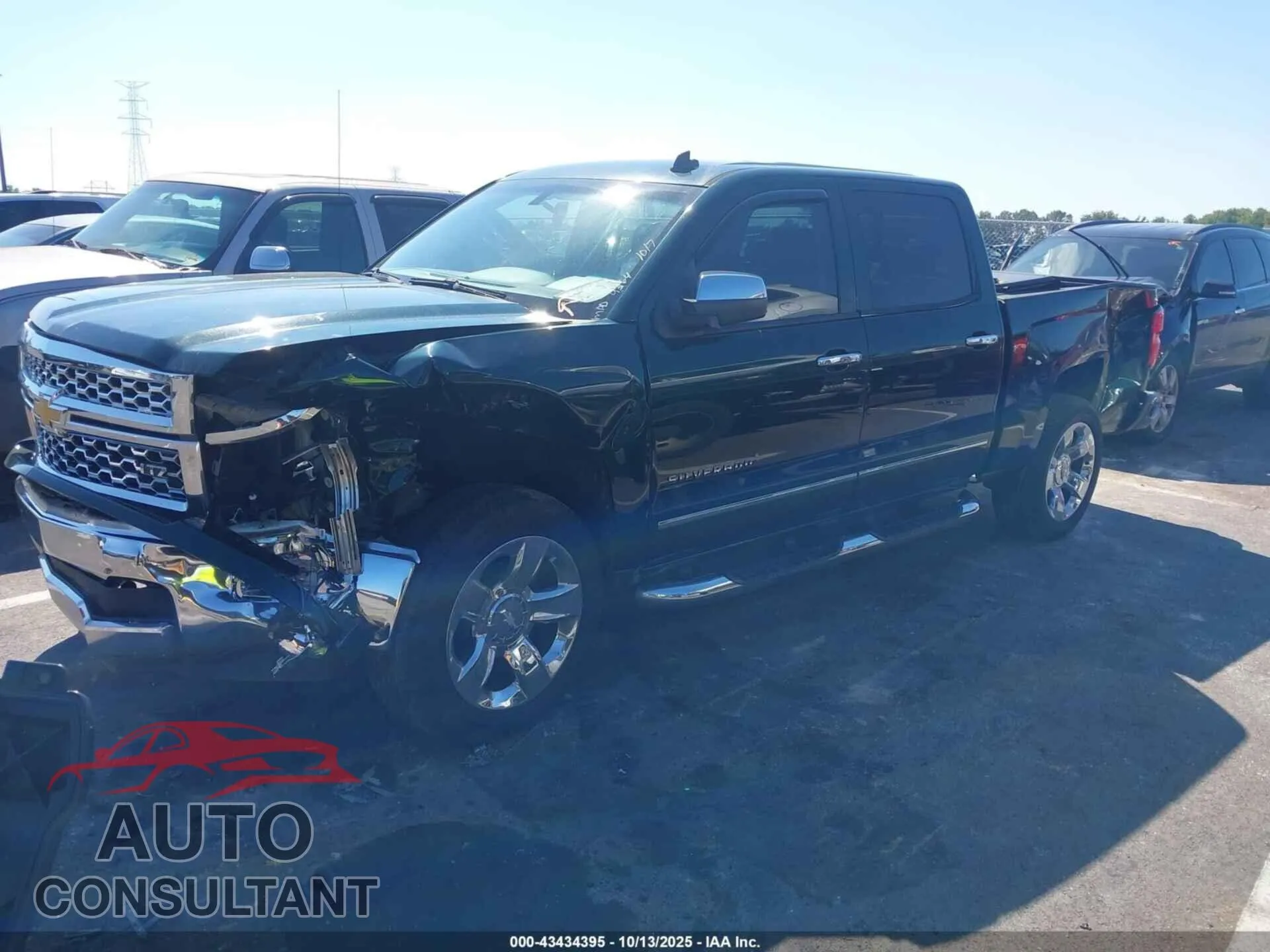 2014 CHEVROLET SILVERADO 1500 Damaged VIN 3GCPCSEC5EG504129 – rear exterior