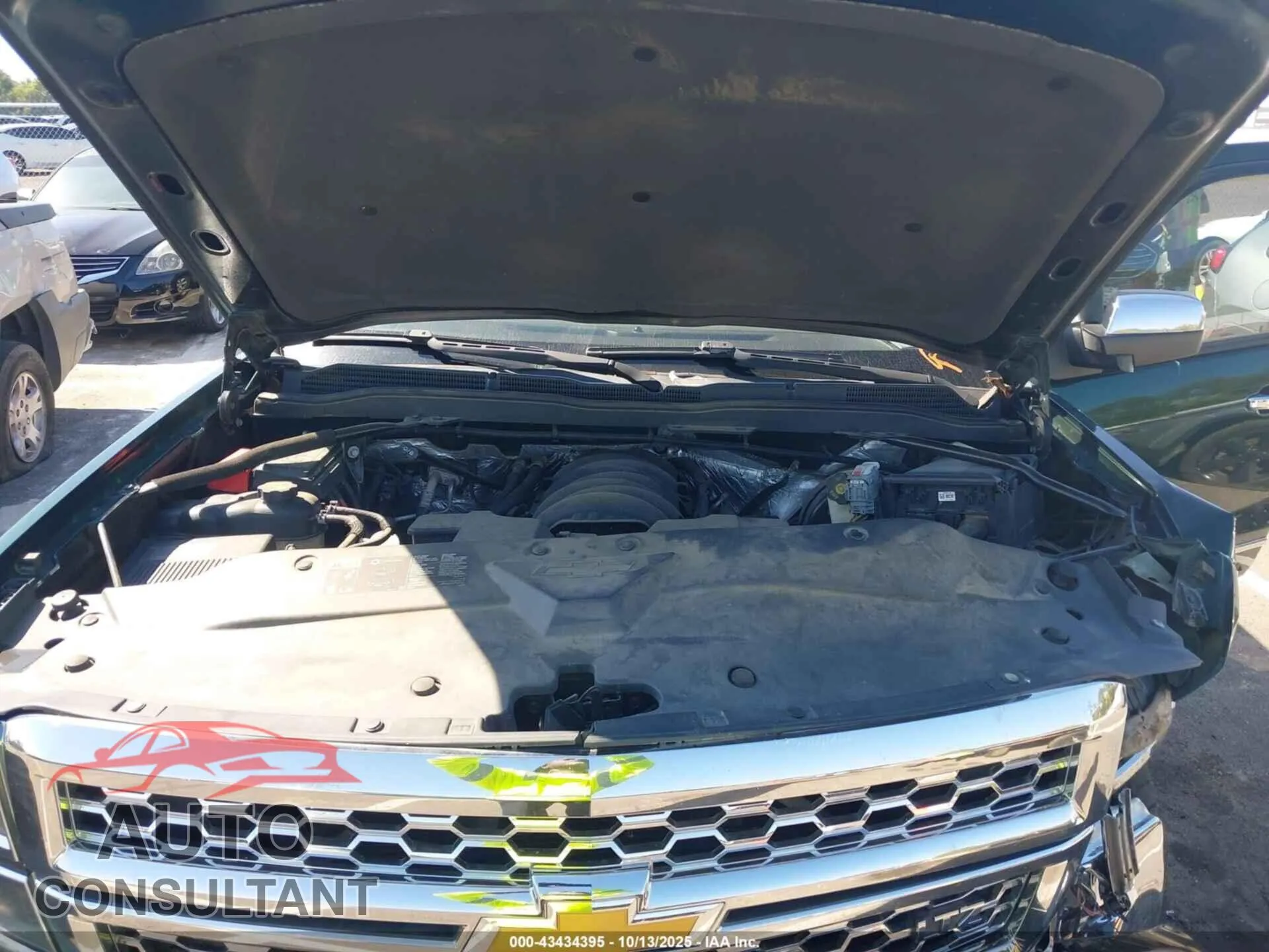 2014 CHEVROLET SILVERADO 1500 Damaged VIN 3GCPCSEC5EG504129 – odometer reading