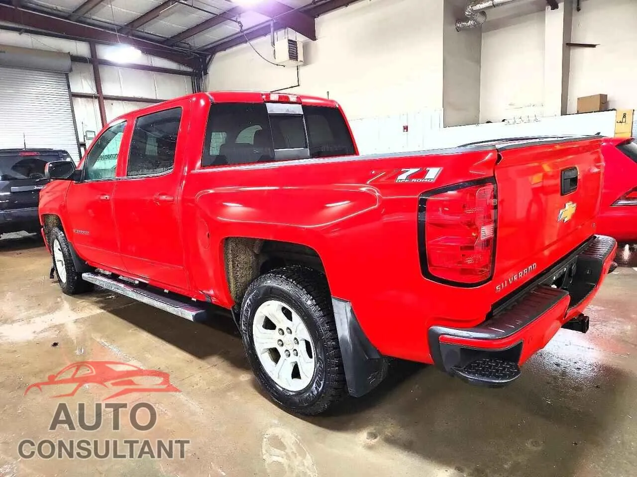 2018 CHEVROLET ALL Models Damaged VIN 3GCUKREC2JG619697 – rear exterior