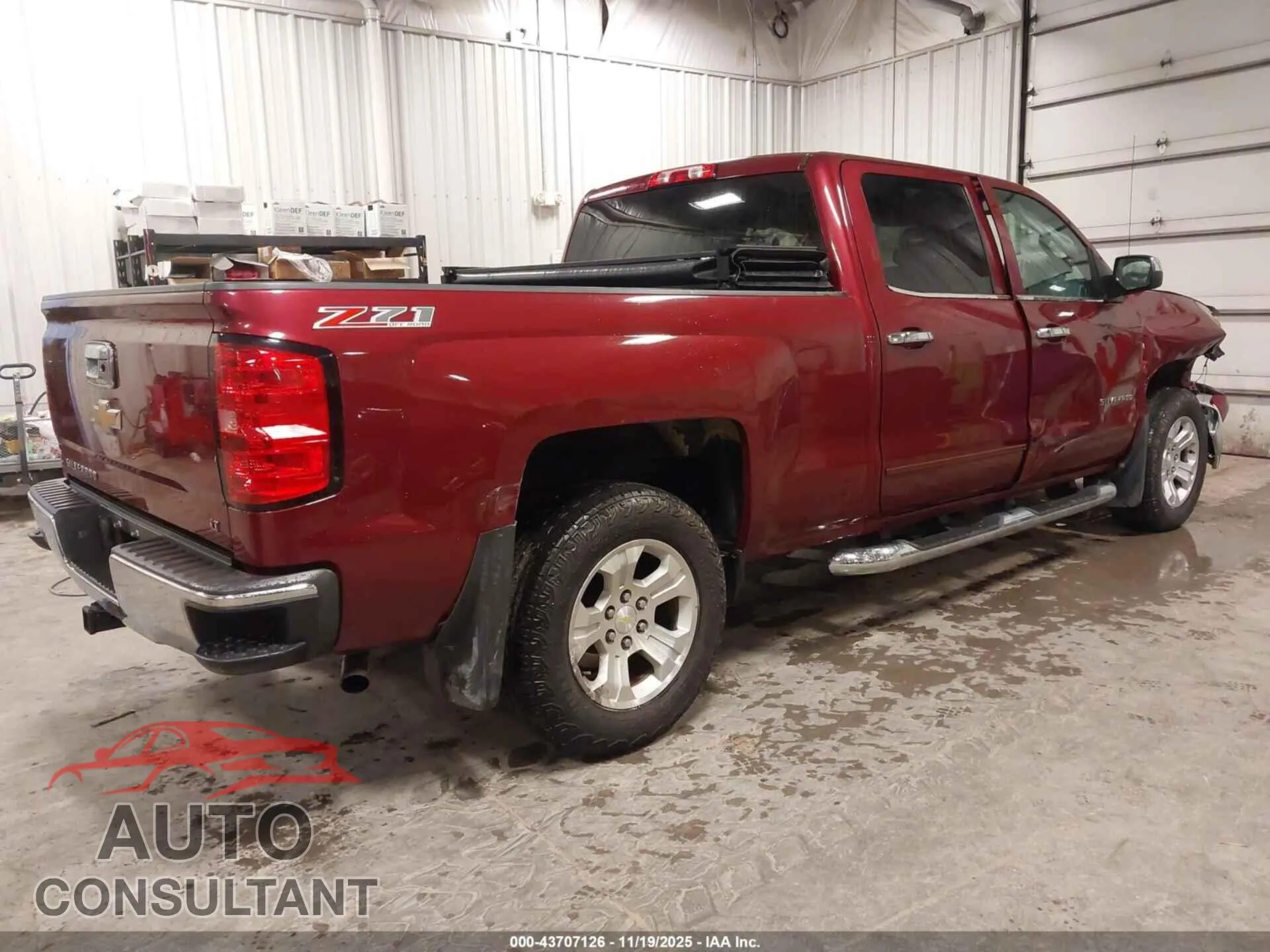 2015 CHEVROLET SILVERADO 1500 Damaged VIN 3GCUKREC3FG243387 – dashboard