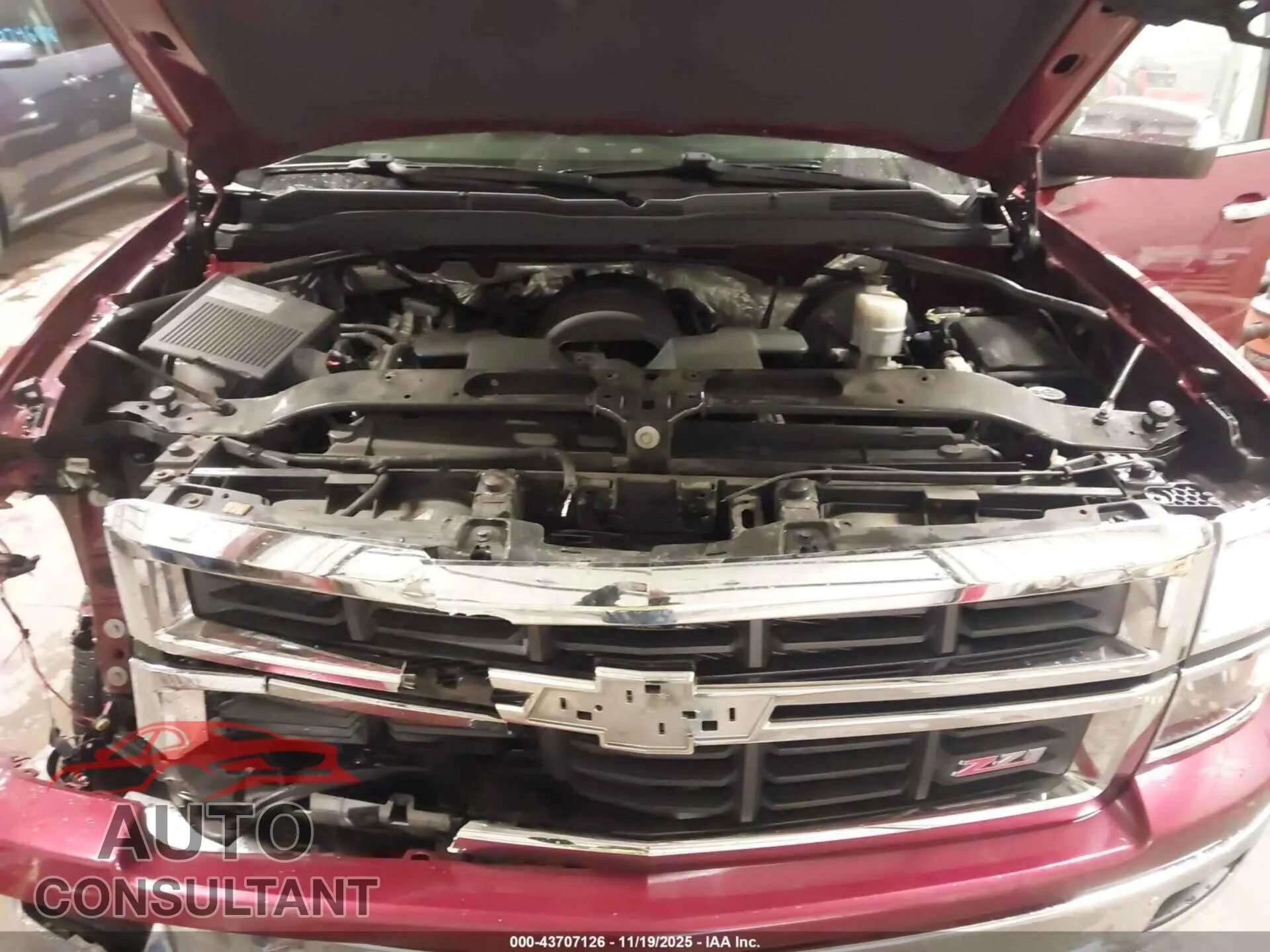 2015 CHEVROLET SILVERADO 1500 Damaged VIN 3GCUKREC3FG243387 – odometer reading