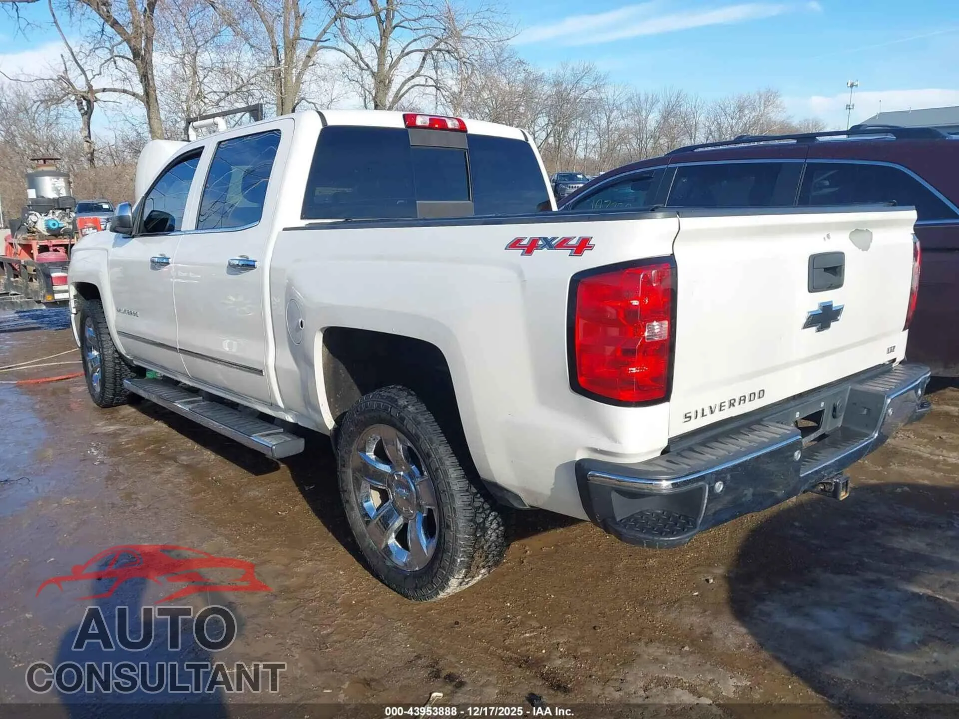 2015 CHEVROLET SILVERADO 1500 Damaged VIN 3GCUKSEC8FG212899 – side profile