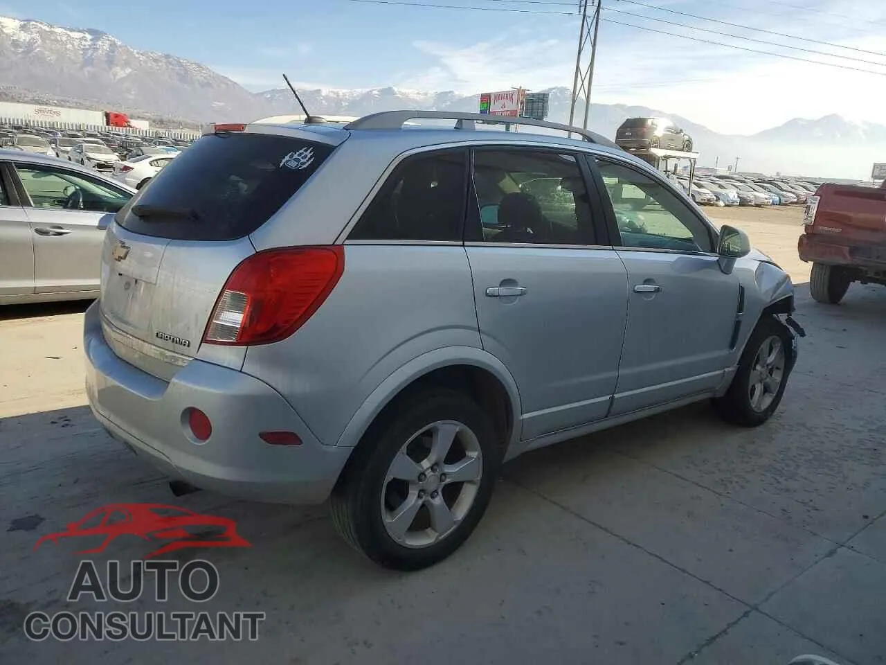 2014 CHEVROLET CAPTIVA Damaged VIN 3GNAL3EK7ES669347 – side profile