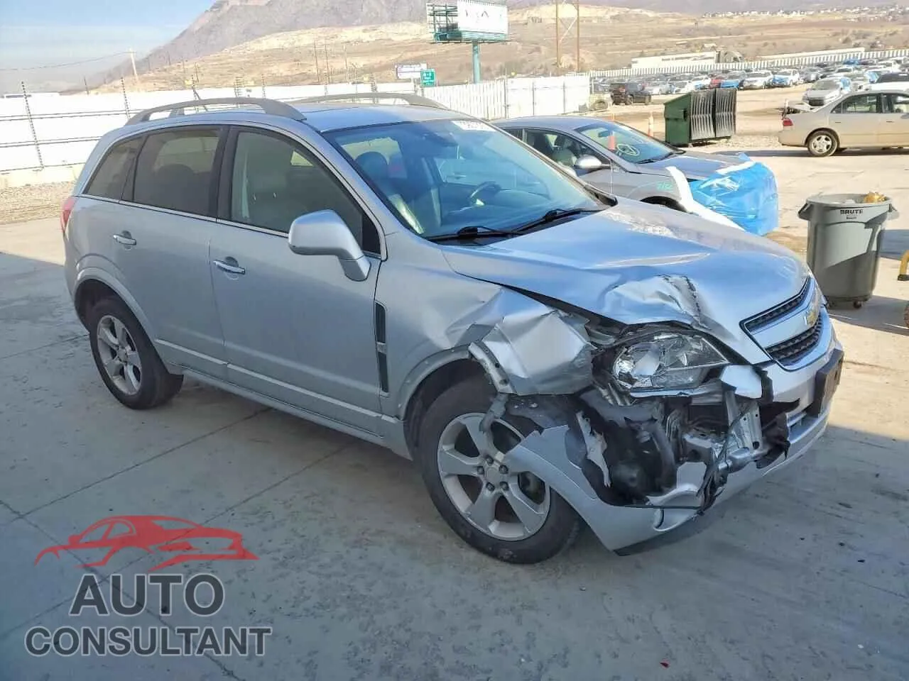 2014 CHEVROLET CAPTIVA Damaged VIN 3GNAL3EK7ES669347 – dashboard