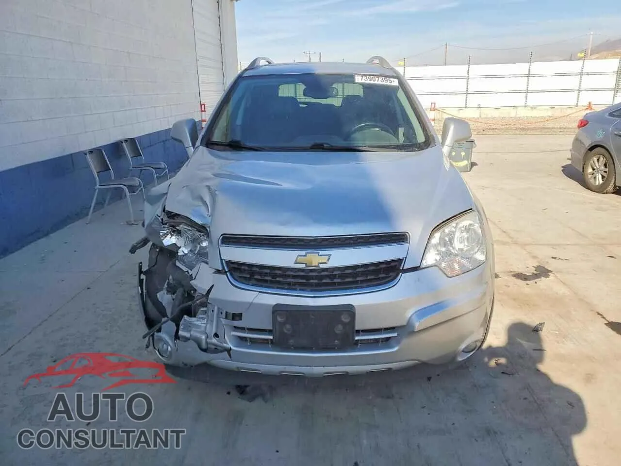 2014 CHEVROLET CAPTIVA Damaged VIN 3GNAL3EK7ES669347 – interior seats