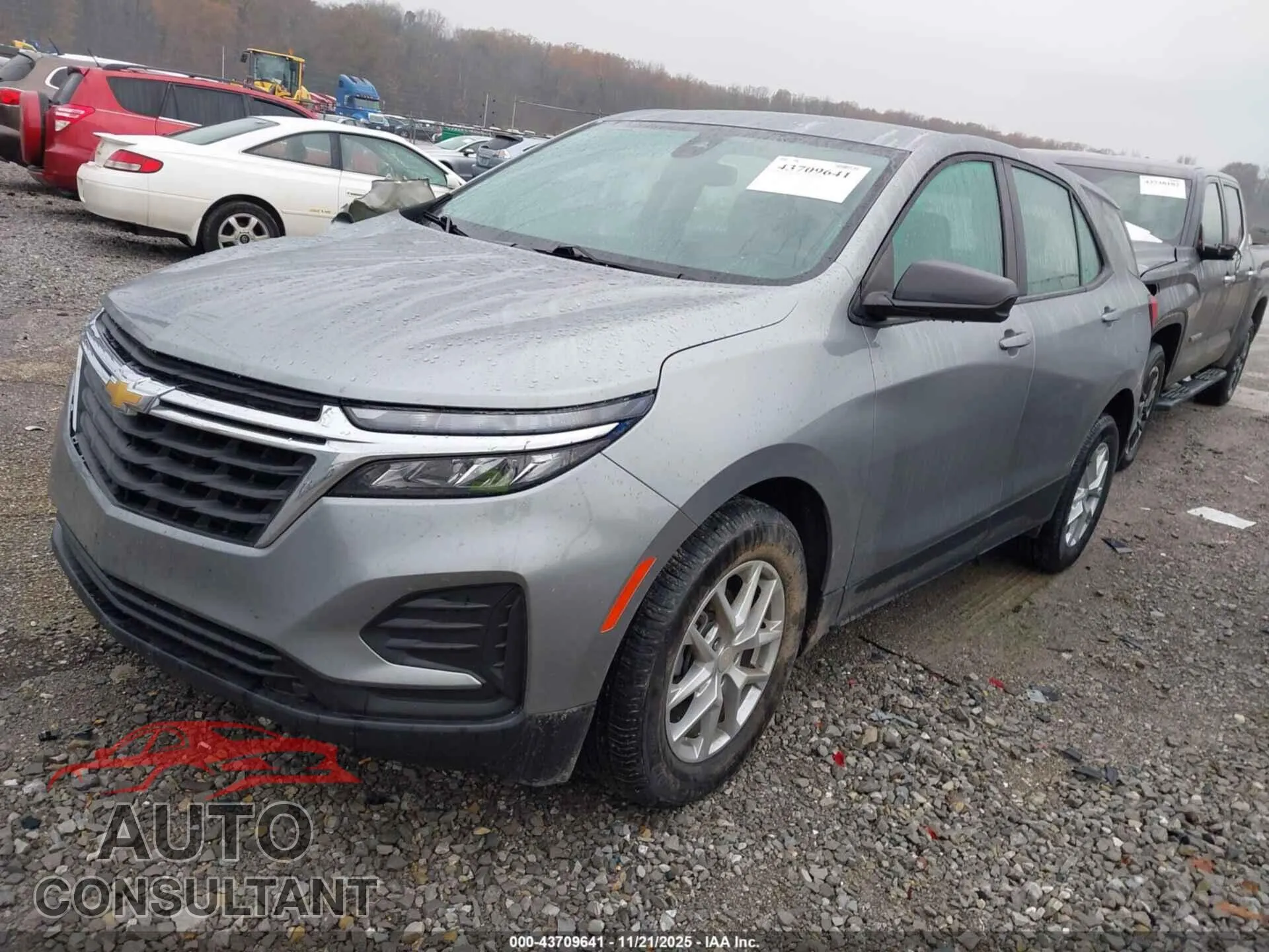 2023 CHEVROLET EQUINOX Damaged VIN 3GNAX5EG7PL255008 – rear exterior