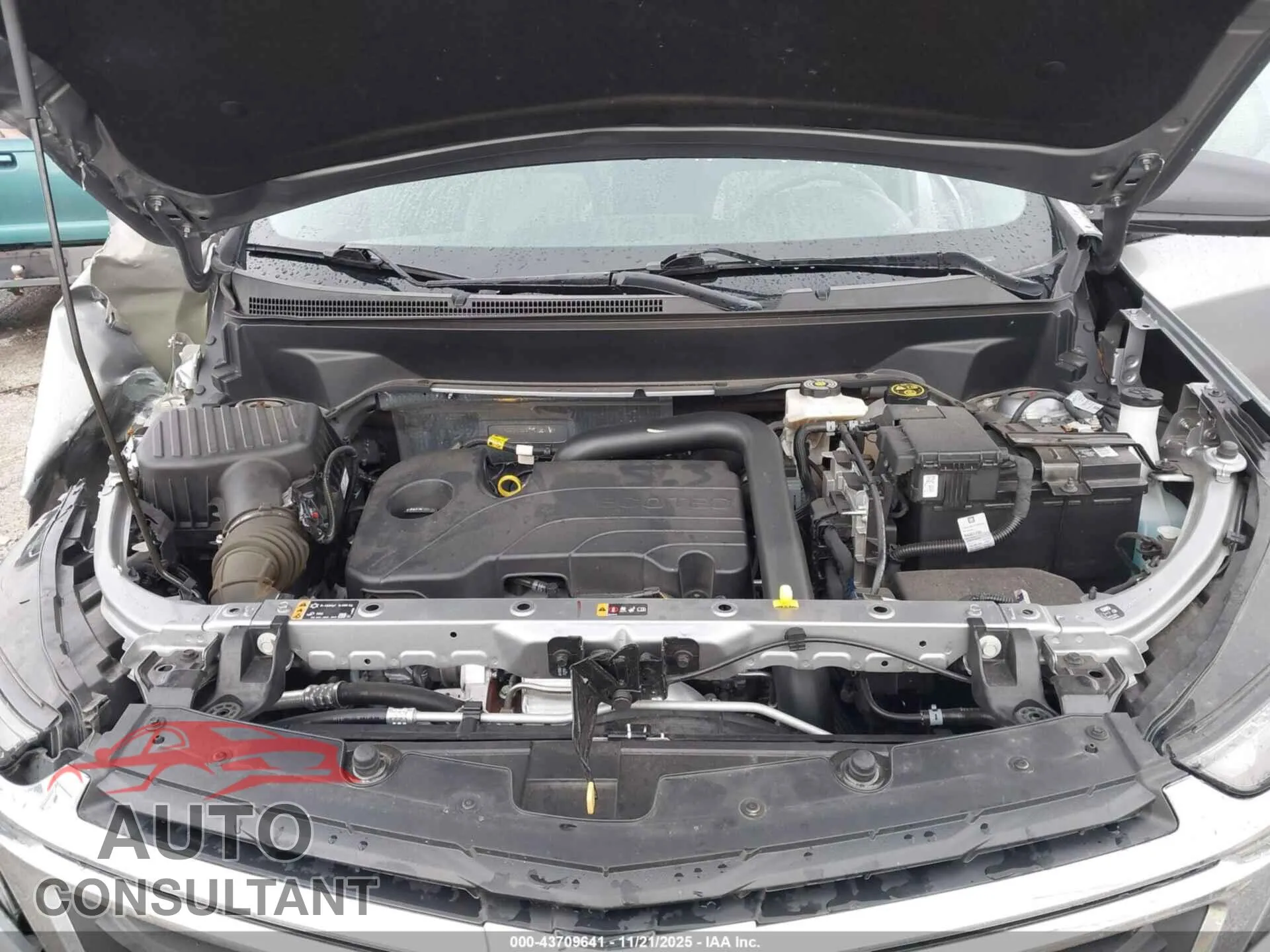 2023 CHEVROLET EQUINOX Damaged VIN 3GNAX5EG7PL255008 – odometer reading