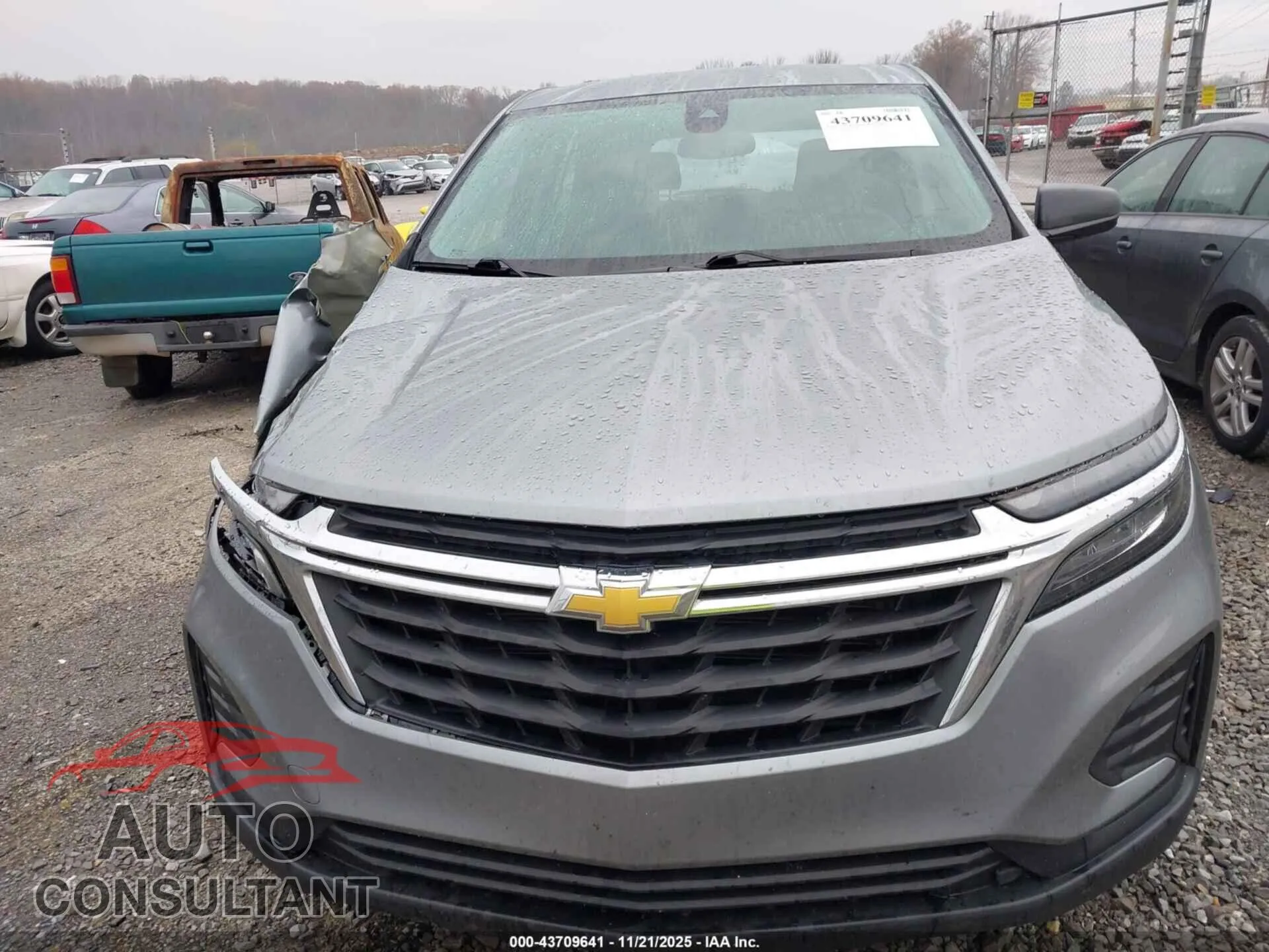 2023 CHEVROLET EQUINOX Damaged VIN 3GNAX5EG7PL255008 – photo 12