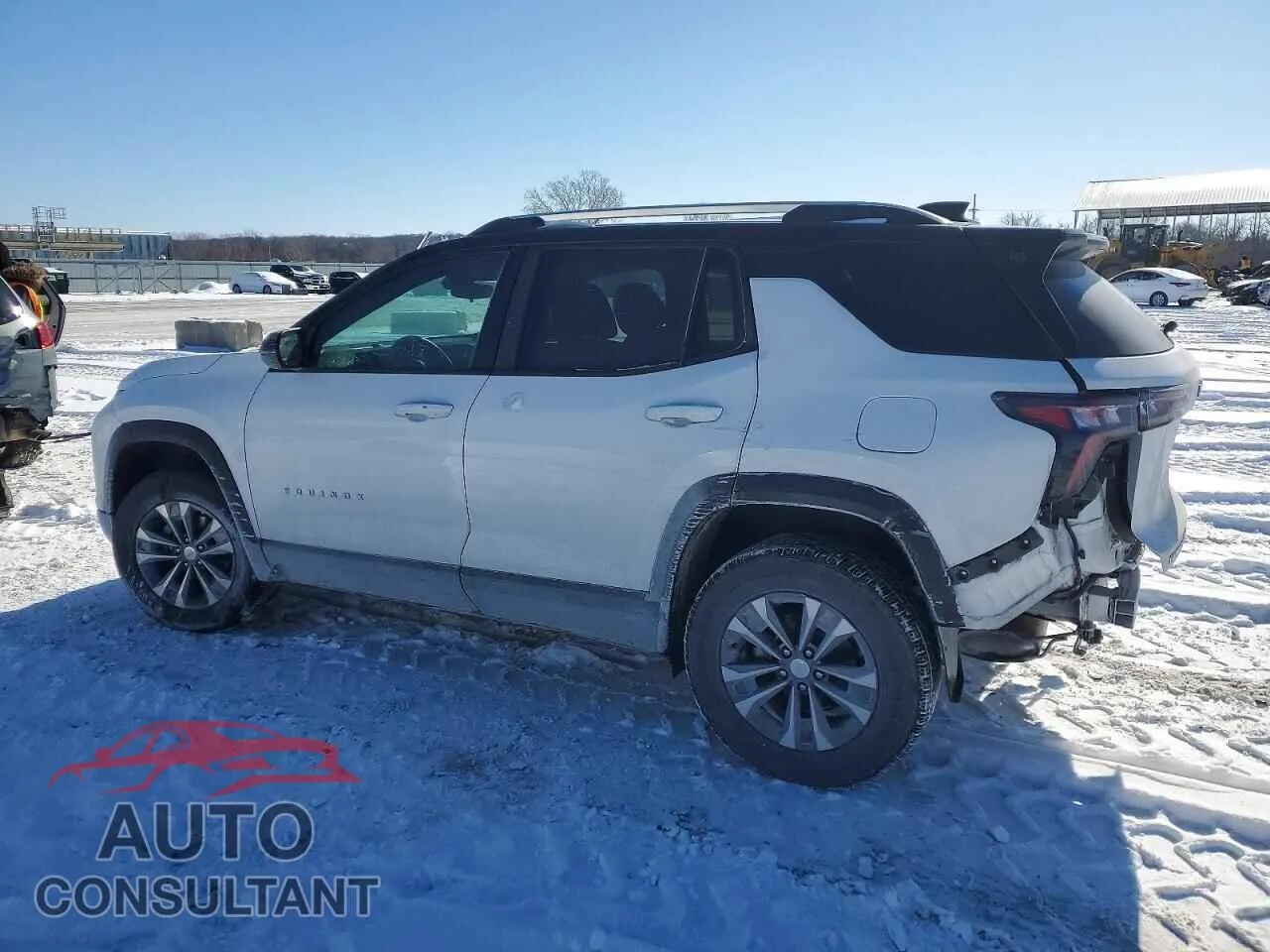2025 CHEVROLET EQUINOX Damaged VIN 3GNAXHEG5SL289121 – rear exterior