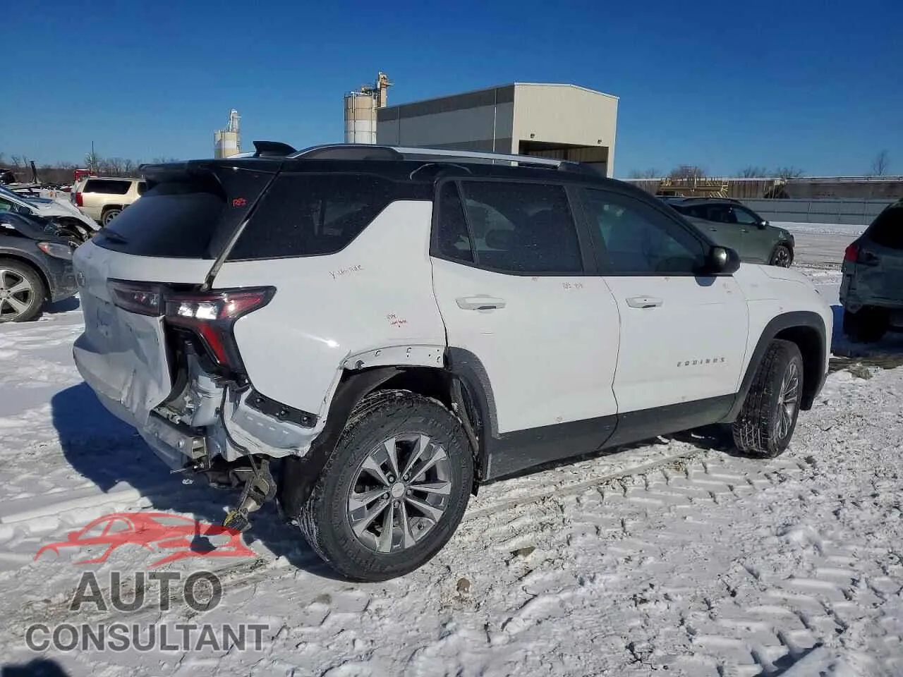 2025 CHEVROLET EQUINOX Damaged VIN 3GNAXHEG5SL289121 – side profile