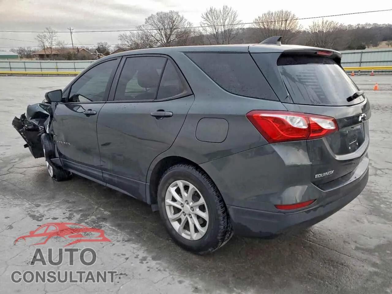 2020 CHEVROLET EQUINOX Damaged VIN 3GNAXHEV9LS565788 – rear exterior