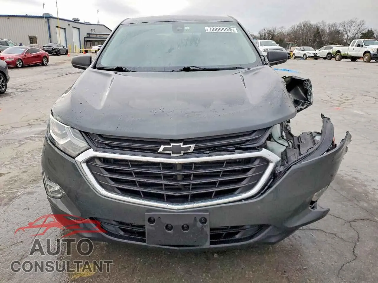 2020 CHEVROLET EQUINOX Damaged VIN 3GNAXHEV9LS565788 – interior seats