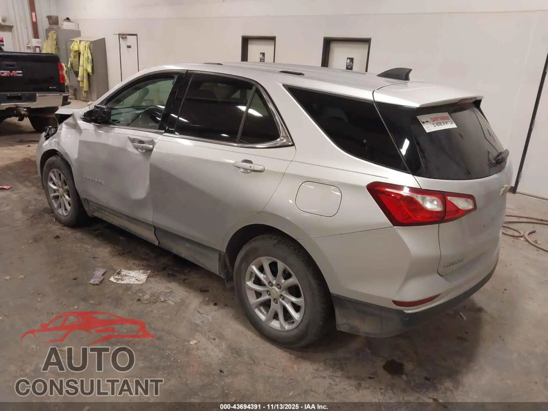 2018 CHEVROLET EQUINOX Damaged VIN 3GNAXJEVXJS564184 – side profile