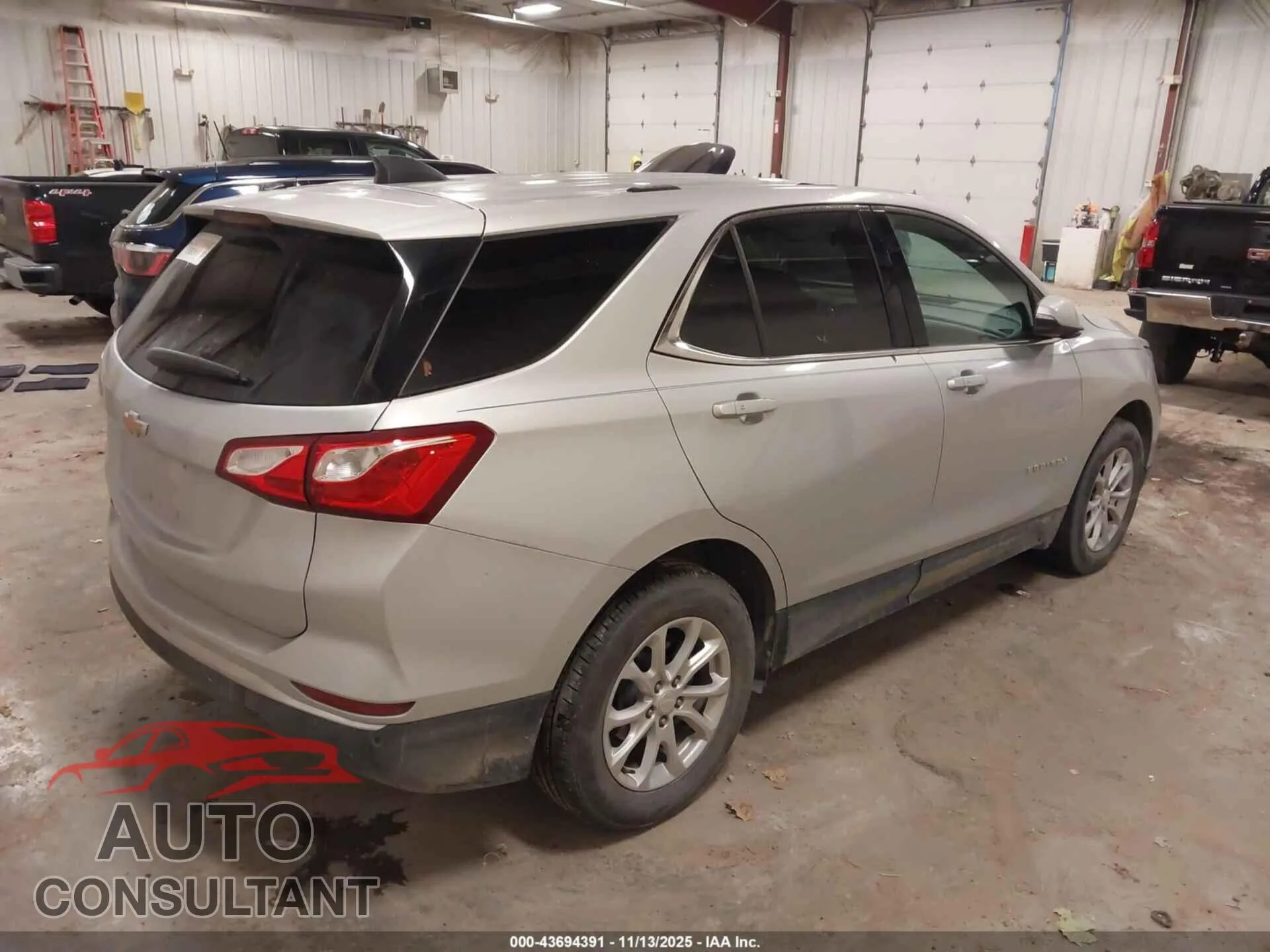 2018 CHEVROLET EQUINOX Damaged VIN 3GNAXJEVXJS564184 – dashboard