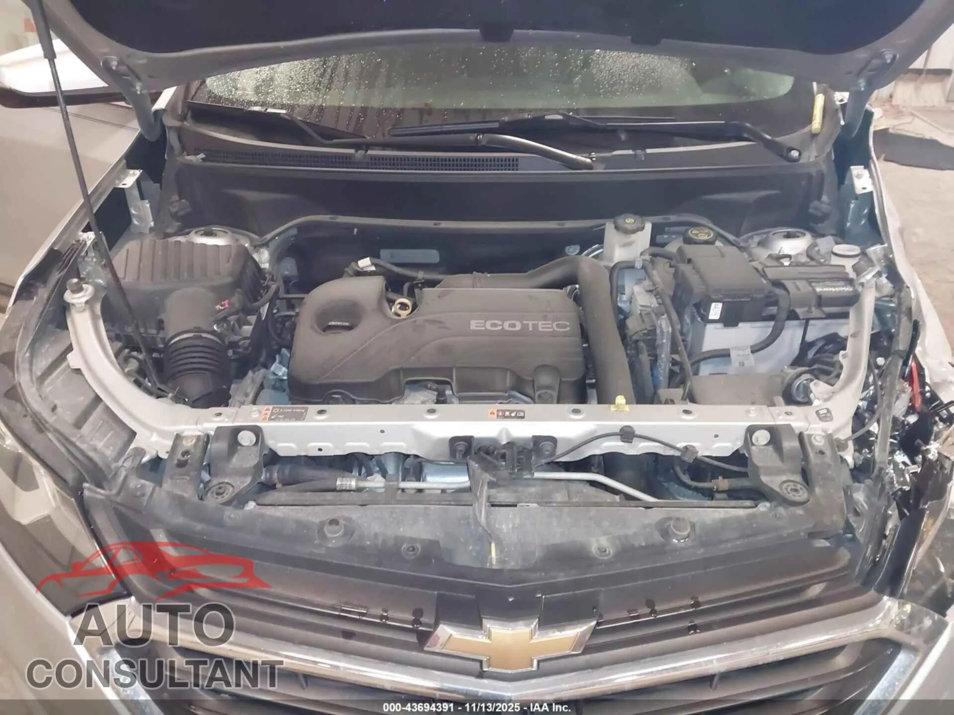 2018 CHEVROLET EQUINOX Damaged VIN 3GNAXJEVXJS564184 – odometer reading