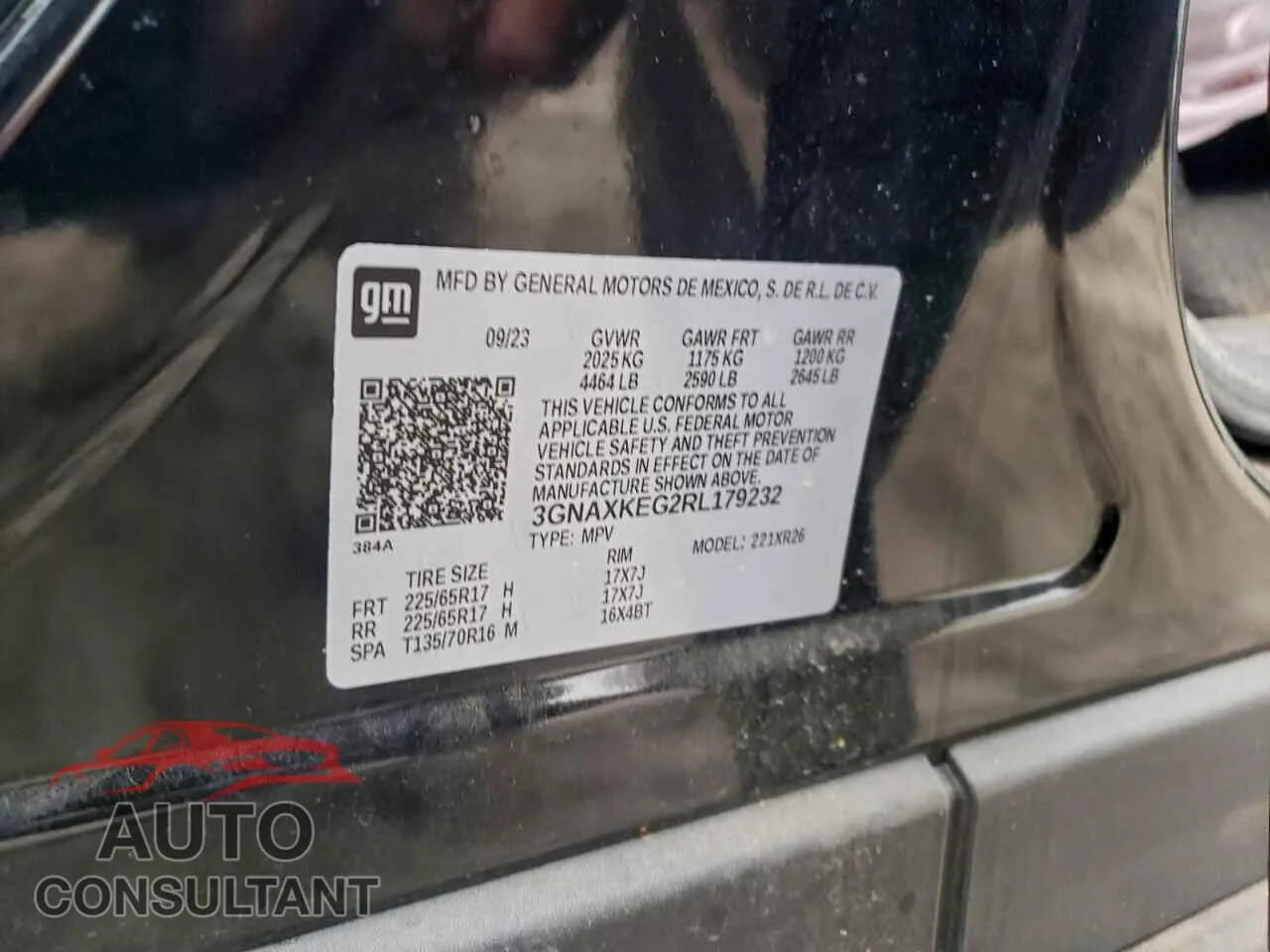 2024 CHEVROLET EQUINOX Damaged VIN 3GNAXKEG2RL179232 – photo 14