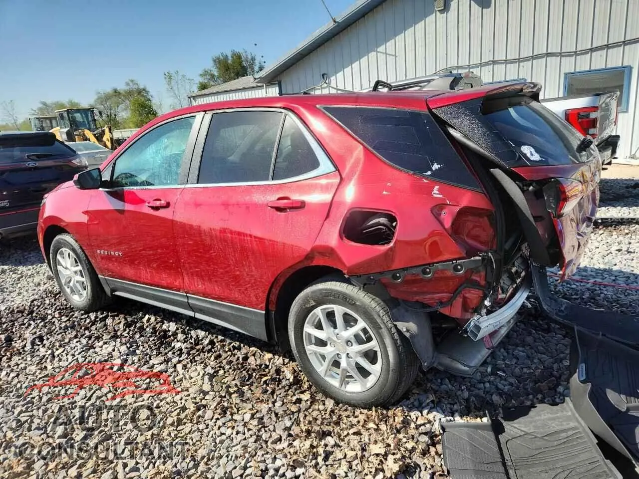 2024 CHEVROLET EQUINOX Damaged VIN 3GNAXKEG3RS236267 – rear exterior 2024 CHEVROLET EQUINOX Damaged VIN 3GNAXKEG3RS236267 – rear exterior