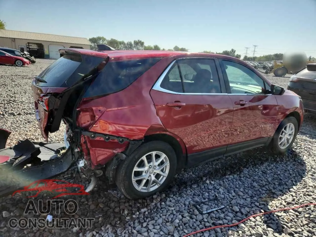 2024 CHEVROLET EQUINOX Damaged VIN 3GNAXKEG3RS236267 – side profile 2024 CHEVROLET EQUINOX Damaged VIN 3GNAXKEG3RS236267 – side profile