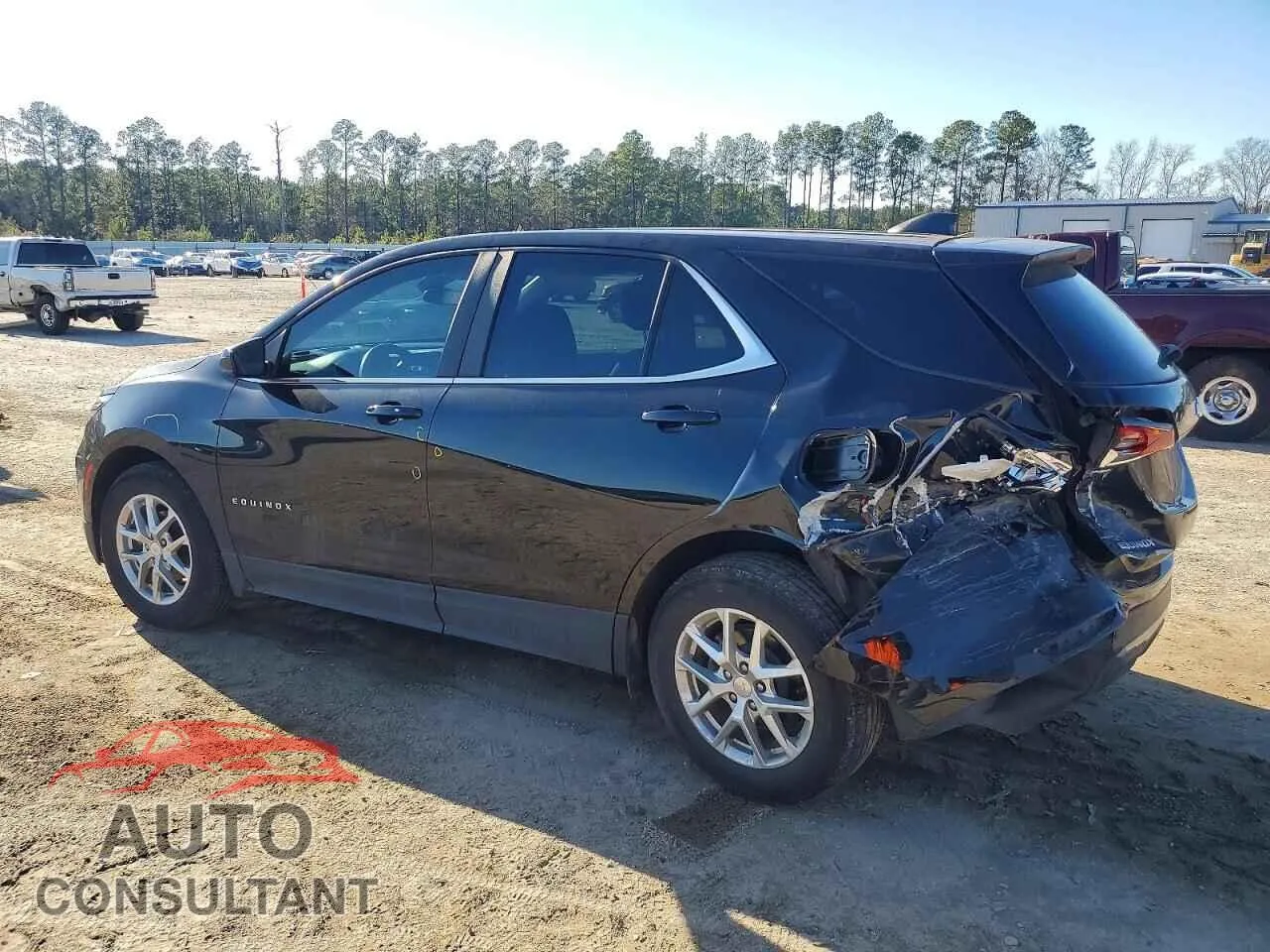 2023 CHEVROLET EQUINOX Damaged VIN 3GNAXKEG5PL258407 – rear exterior