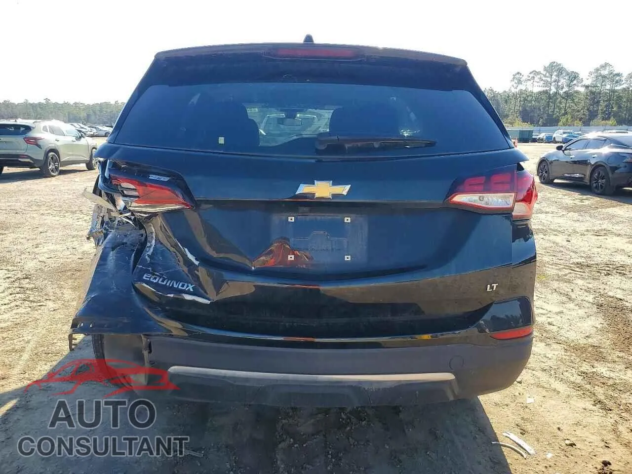 2023 CHEVROLET EQUINOX Damaged VIN 3GNAXKEG5PL258407 – engine bay